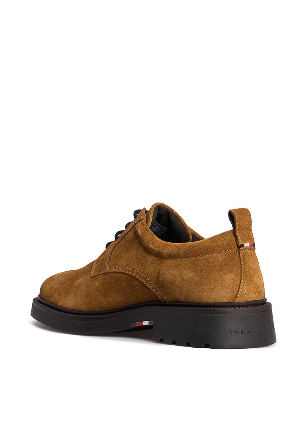 Коричневые кэжуал, классические туфли Tommy Hilfiger на шнурках