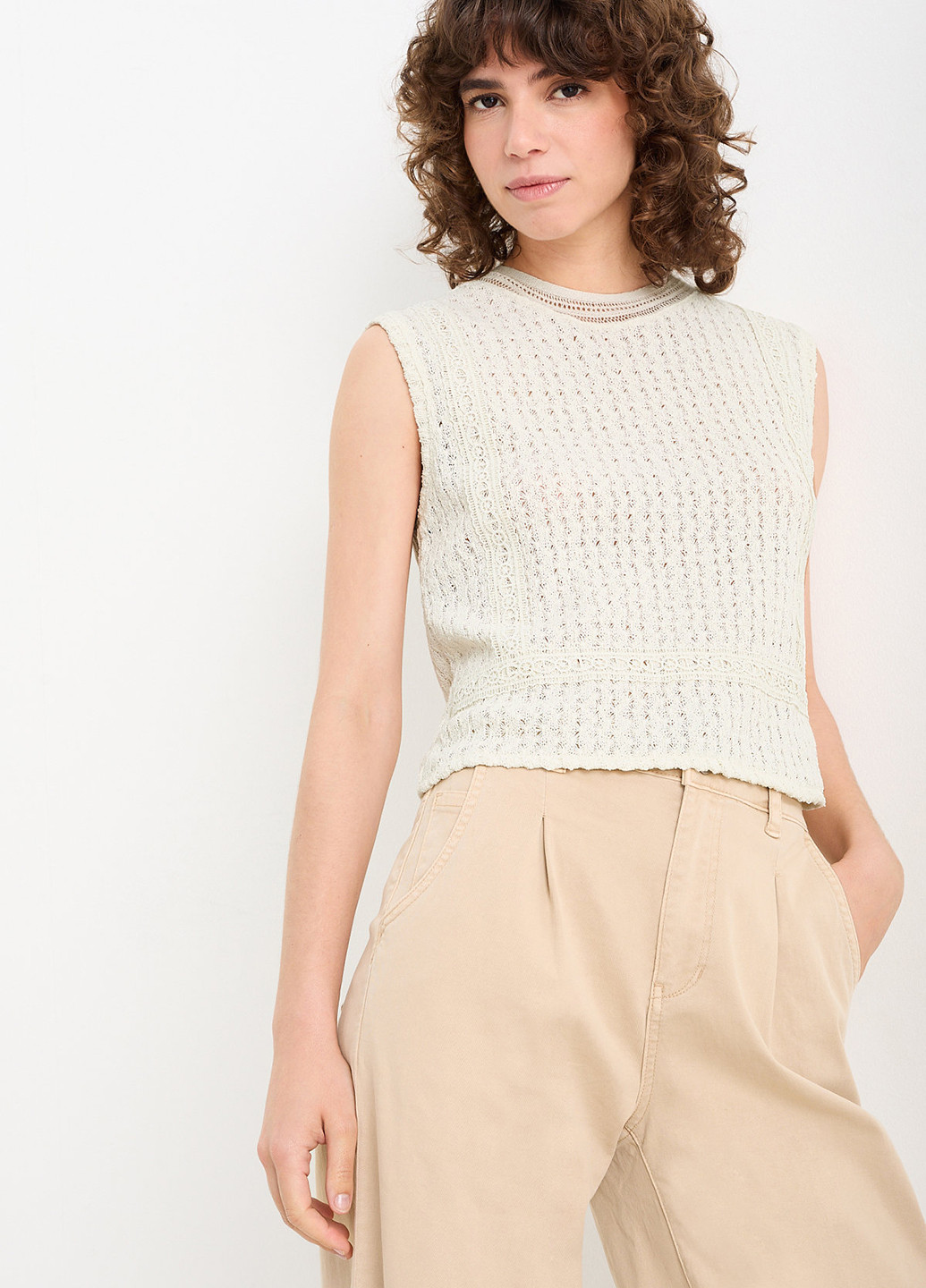 Бежева блуза C&A