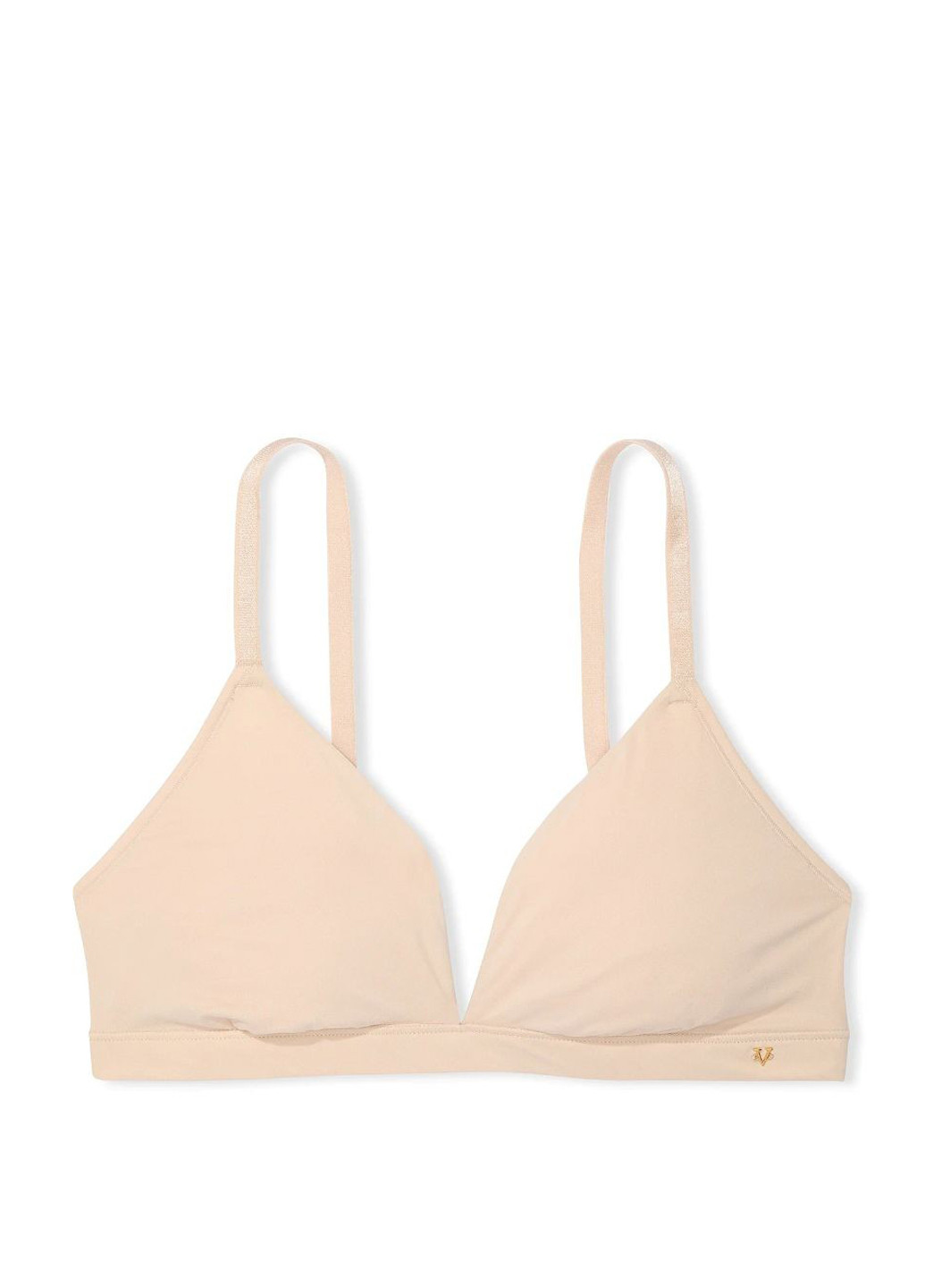 Світло-бежевий демісезонний комплект (бюстгальтер, трусики) Victoria's Secret