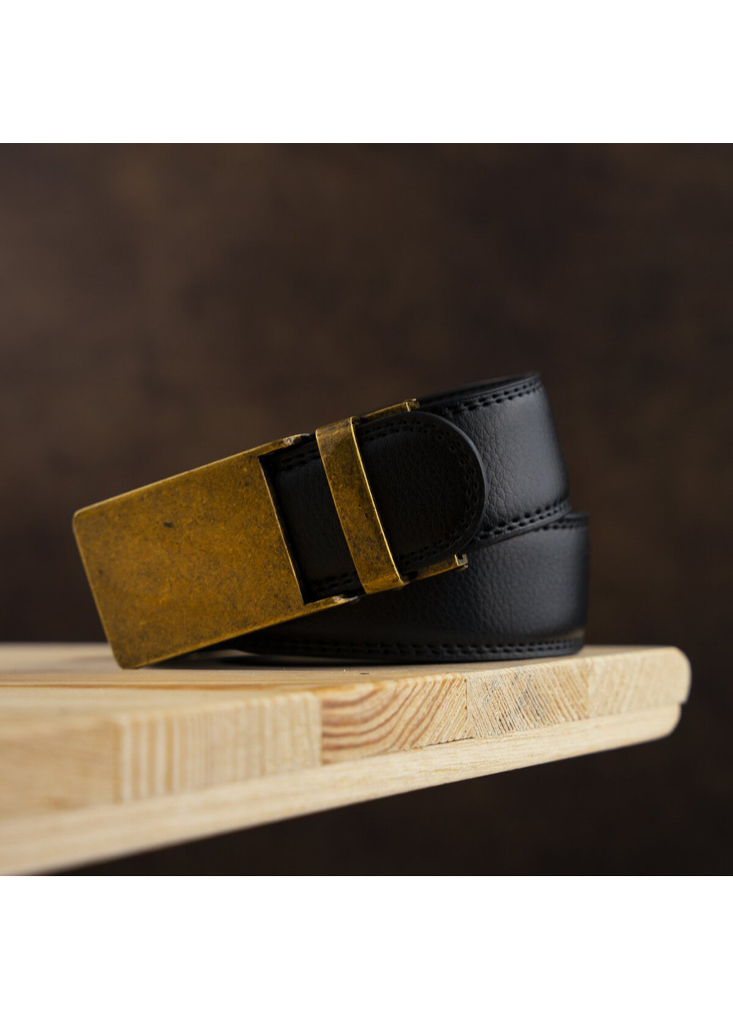 Чоловік шкіряний ремінь 115х3 см Vintage (229458855)