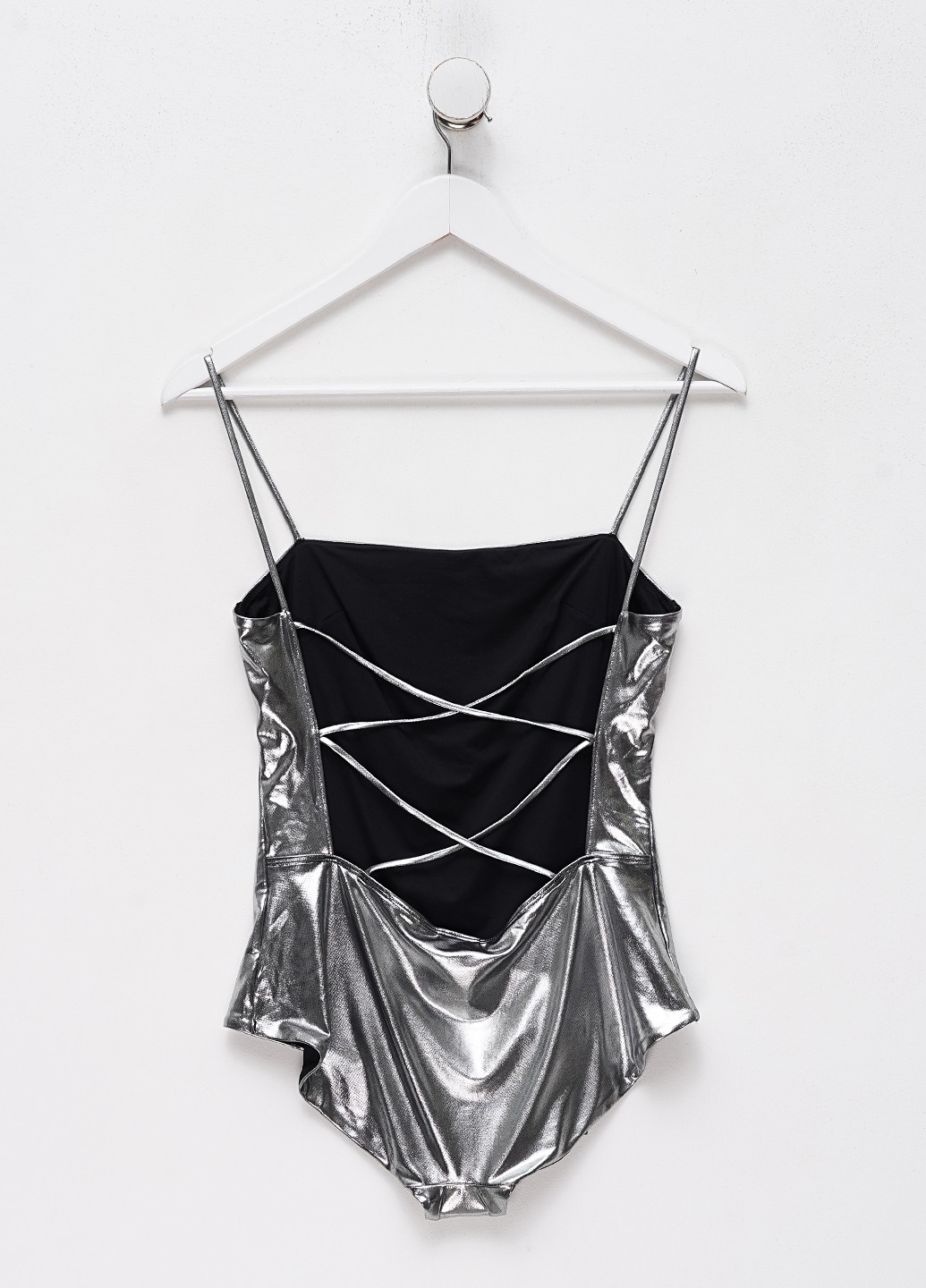 Срібний літній купальник суцільний & Other Stories