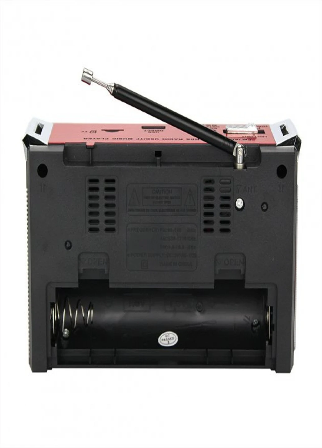 Радіоприймач RX-381 USB+SD Червоний Golon (253934554)