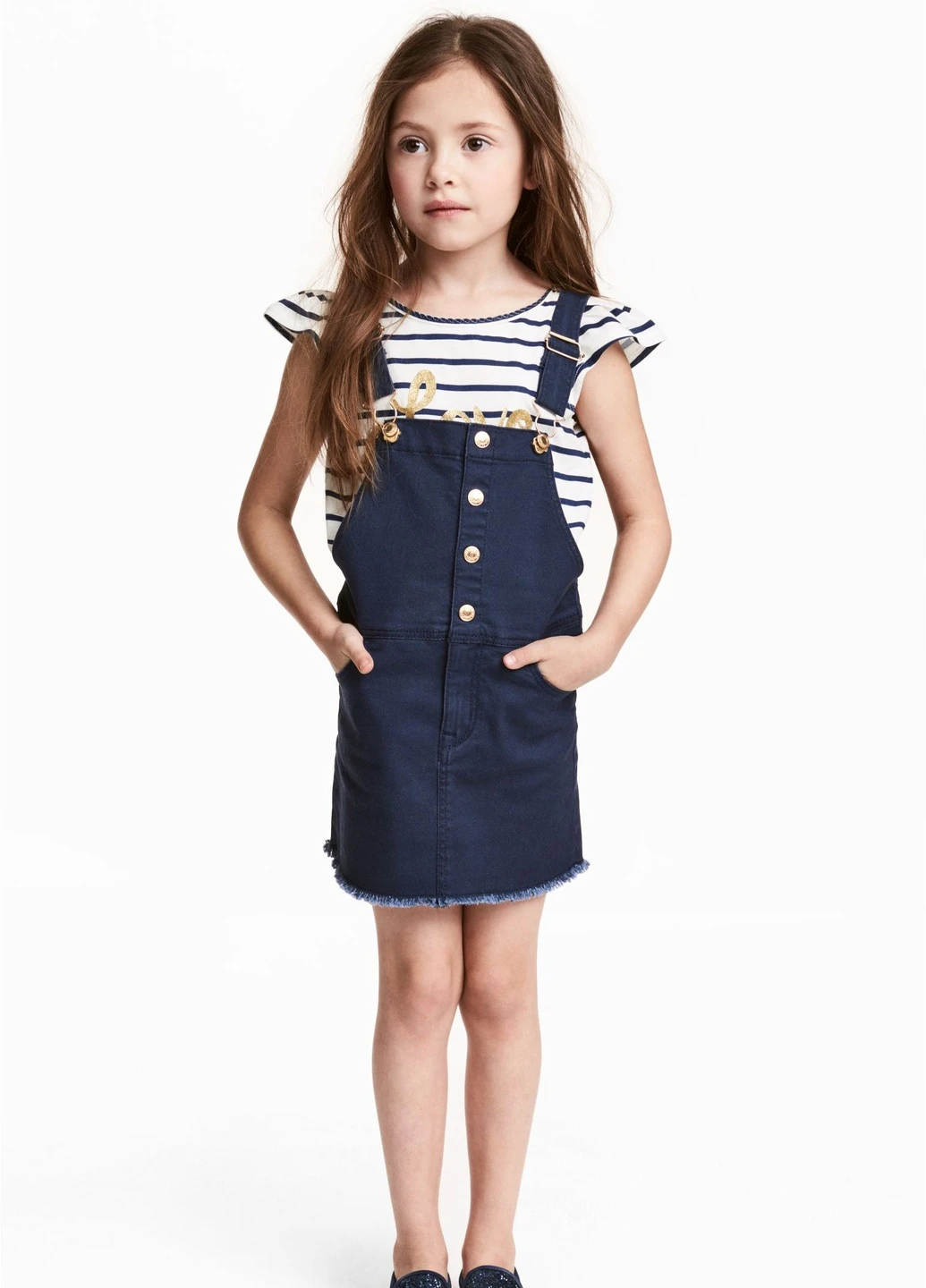 Летний сарафан H&M однотонный