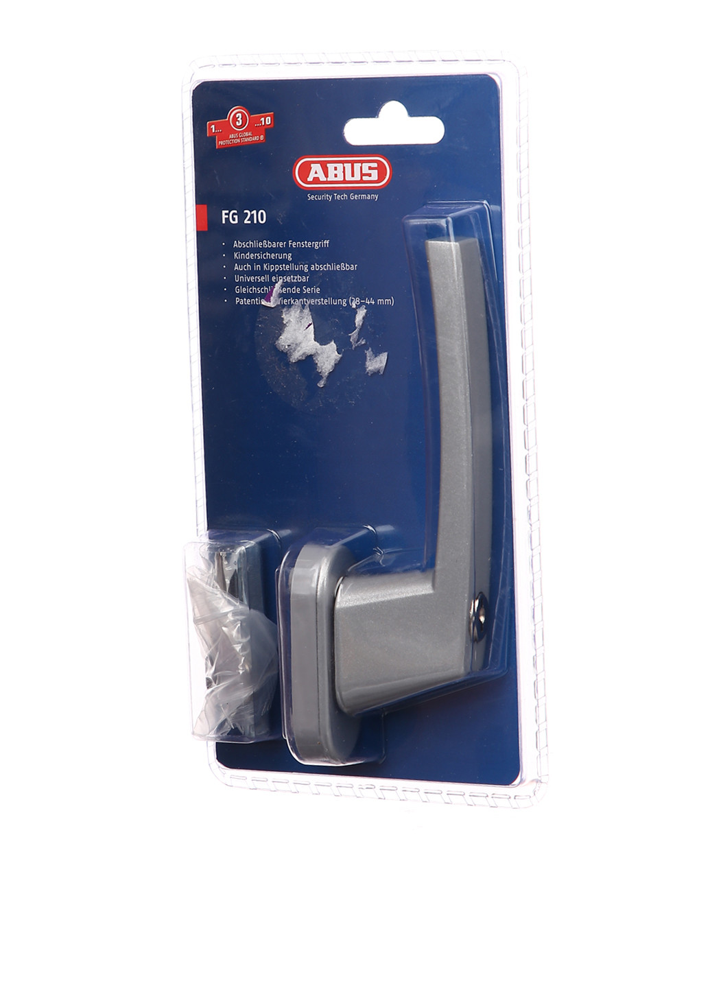 Ручка дверная с замком, 19х14х3 см Aldi (179483743)