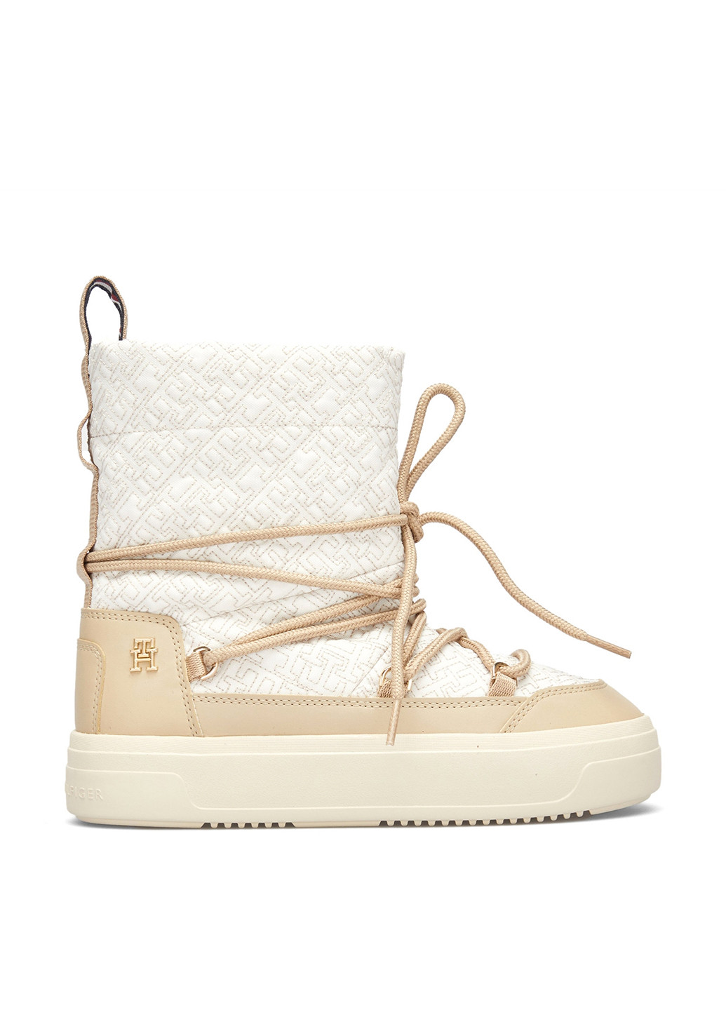 Зимние ботинки Tommy Hilfiger с логотипом тканевые