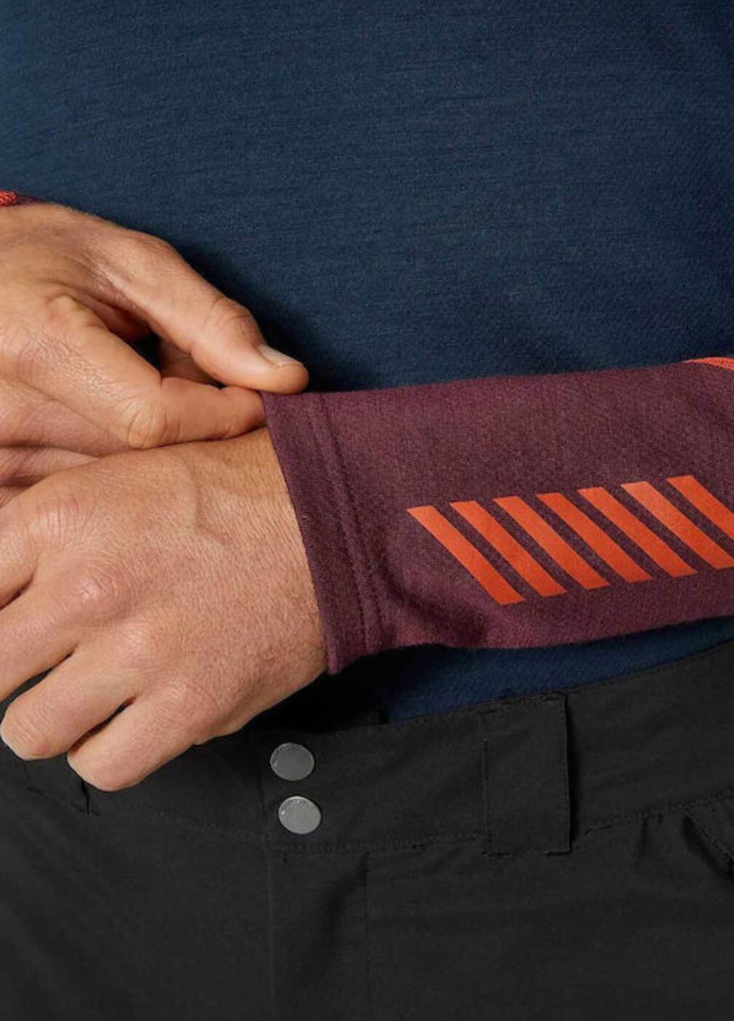 Термолонгслив 49364-574 Nike Lifa Merino Blue (320996831)