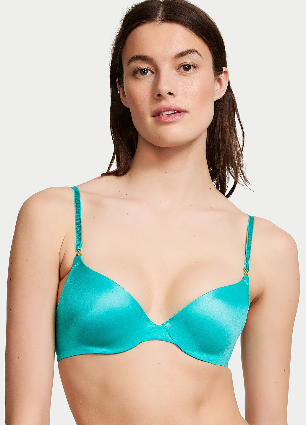 Бірюзовий демісезонний комплект (бюстгальтер, трусики) Victoria's Secret