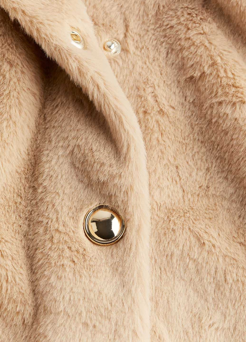 Бежевый женский жакет H&M однотонный - демисезонный