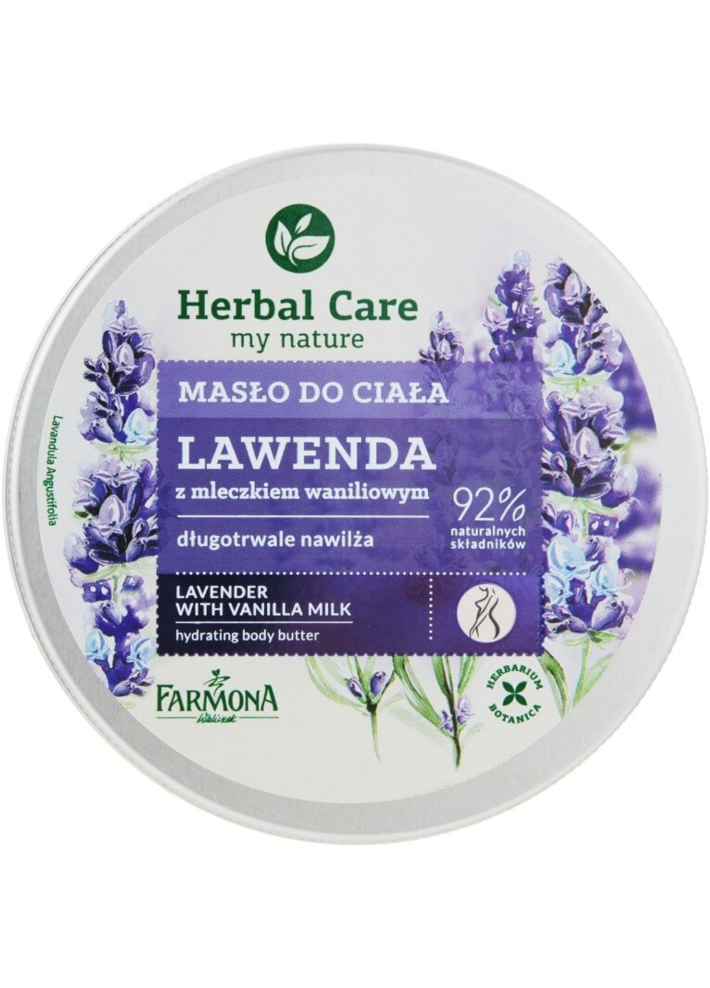 Вершки для тіла Лаванда Herbal Care 200 мл Farmona (252664590)