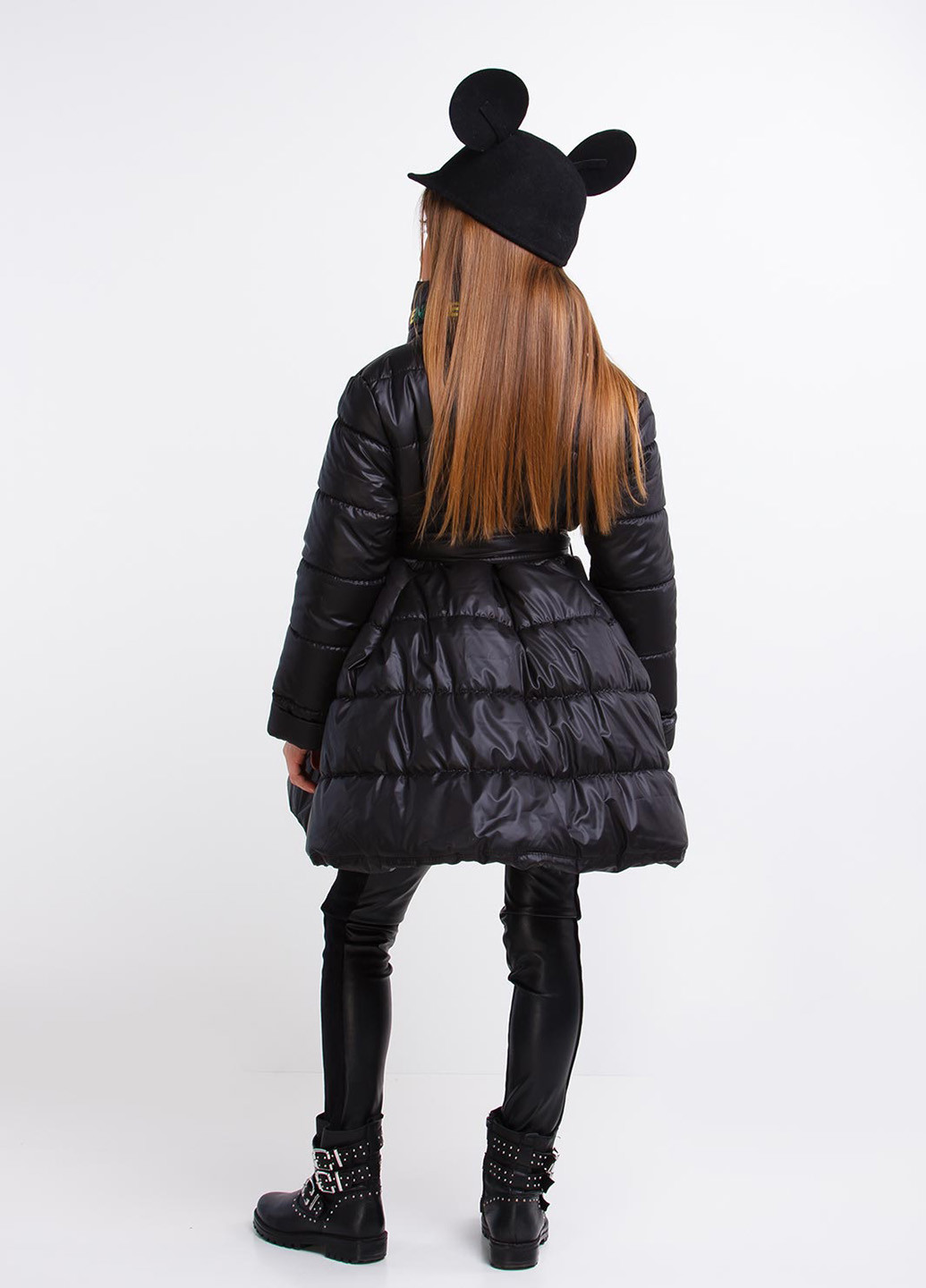 Черная демисезонная куртка Sofia Shelest