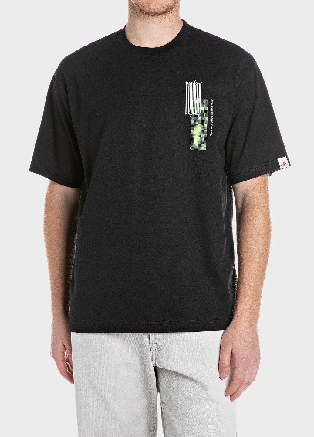 Черная футболка Replay