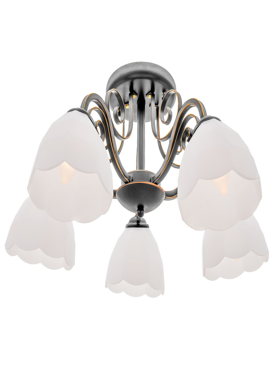 LK-577S/5 E27 BK люстра Brille (185914200)