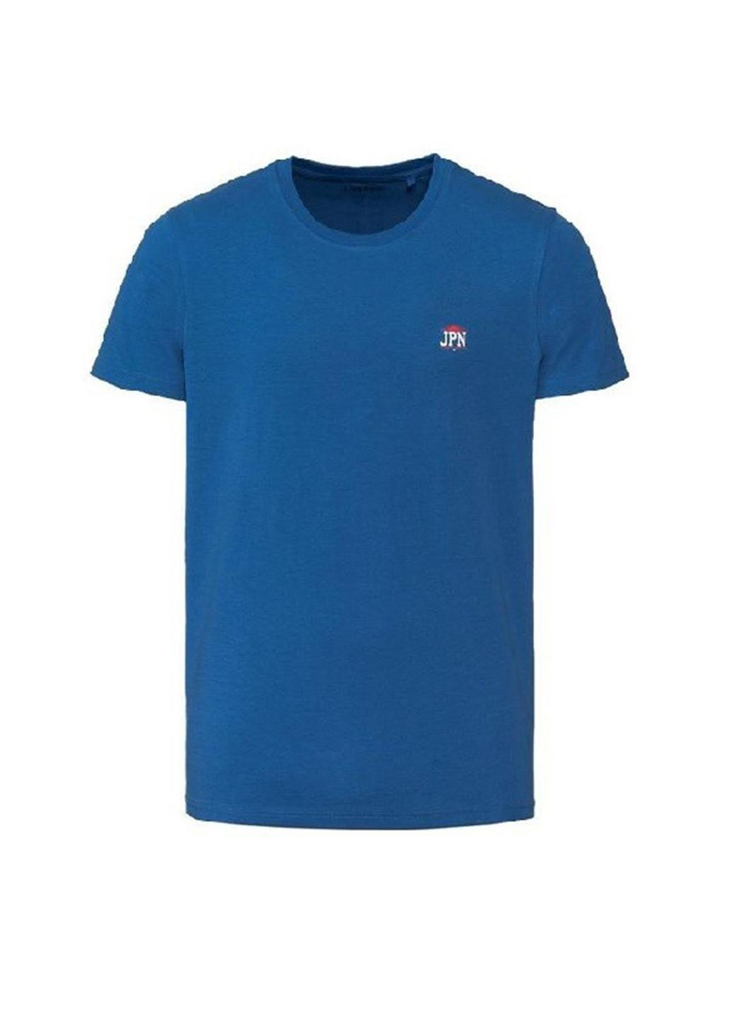 Синяя базовая футболка из хлопка Livergy