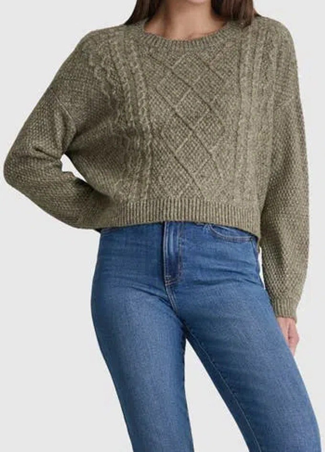 Оливковий демісезонний джемпер джемпер DKNY