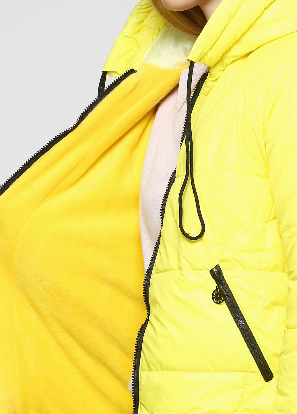 Желтая демисезонная куртка Ravol