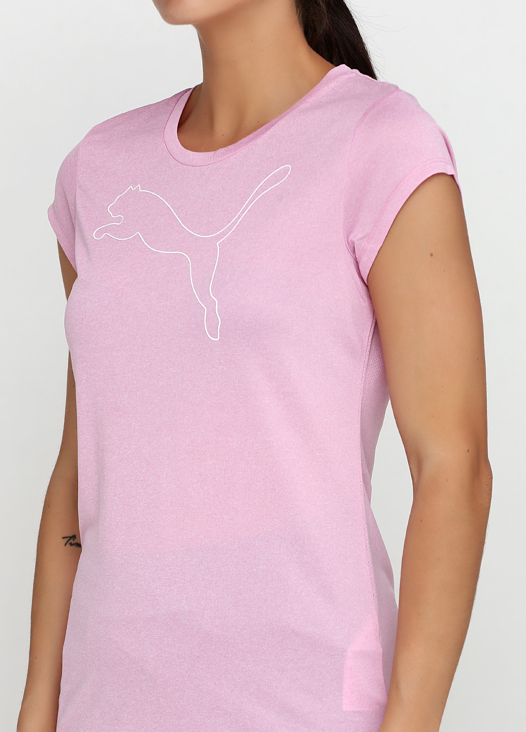 Рожева всесезон футболка Puma Active Heather Tee