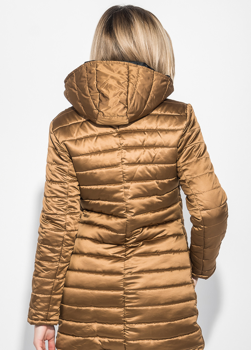 Горчичная зимняя куртка New Fashion