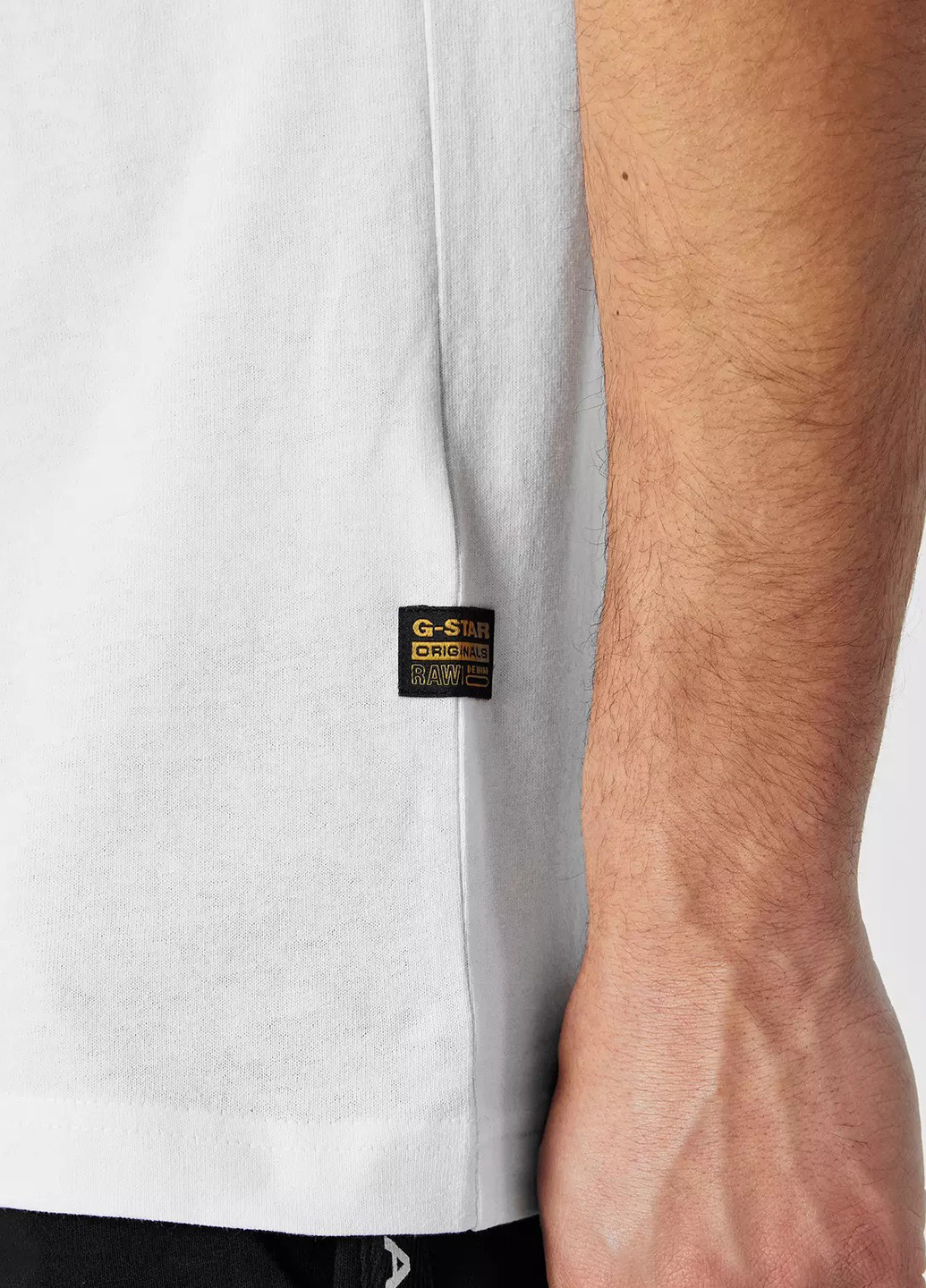 Белая футболка G-Star Raw