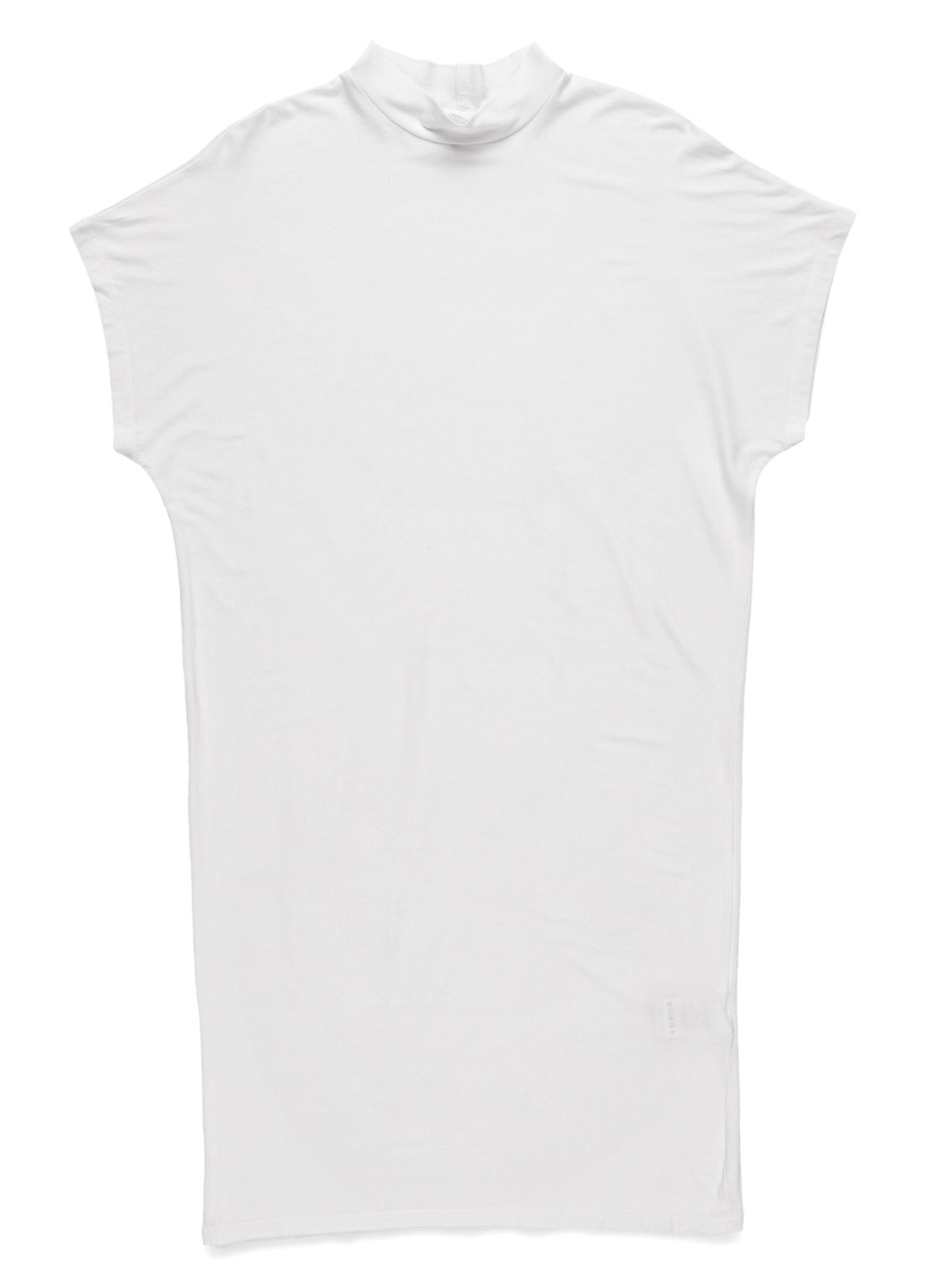 Белое кэжуал платье платье-футболка MBYM однотонное