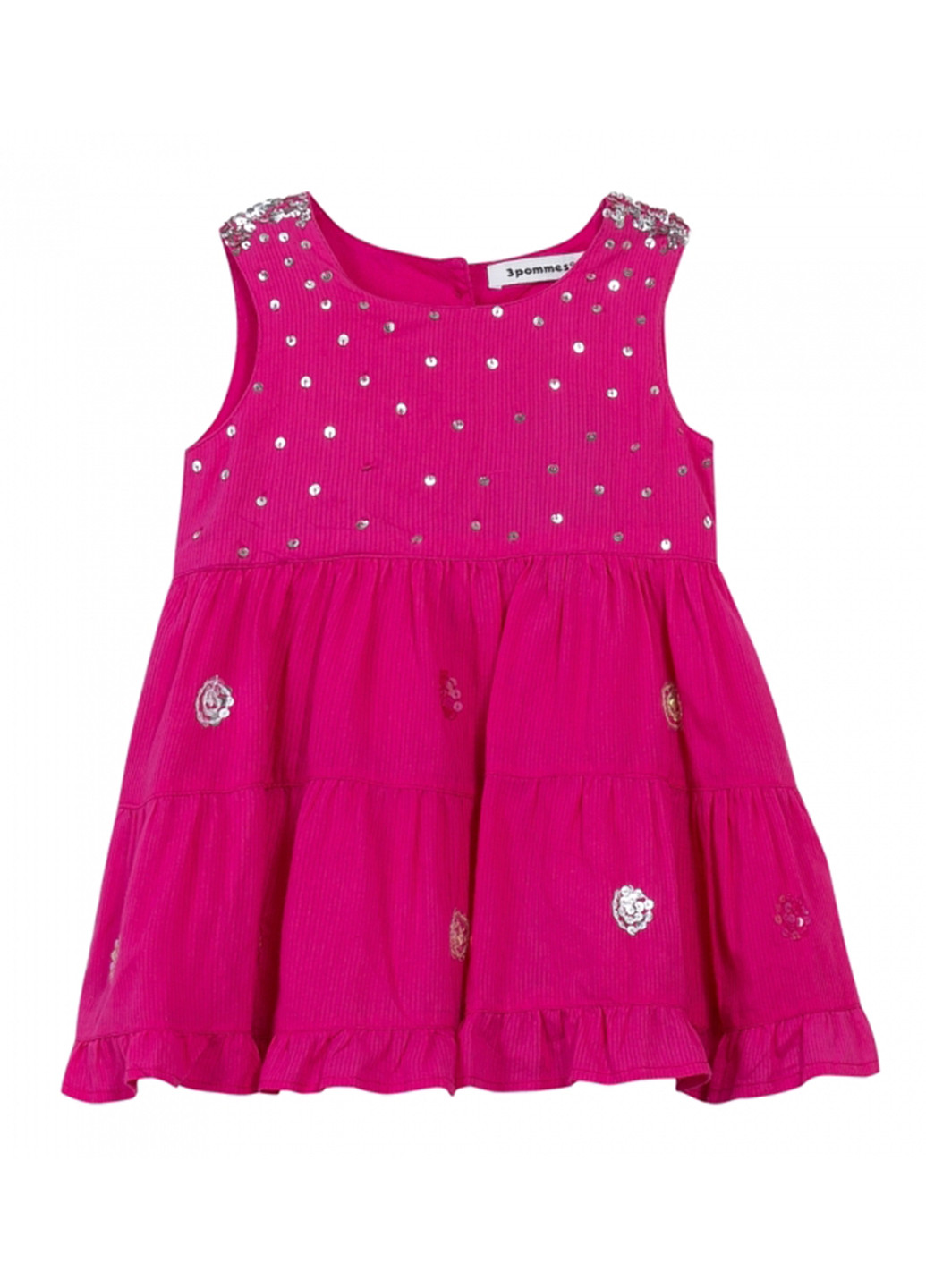Розовое платье 3 Pommes (144141380)