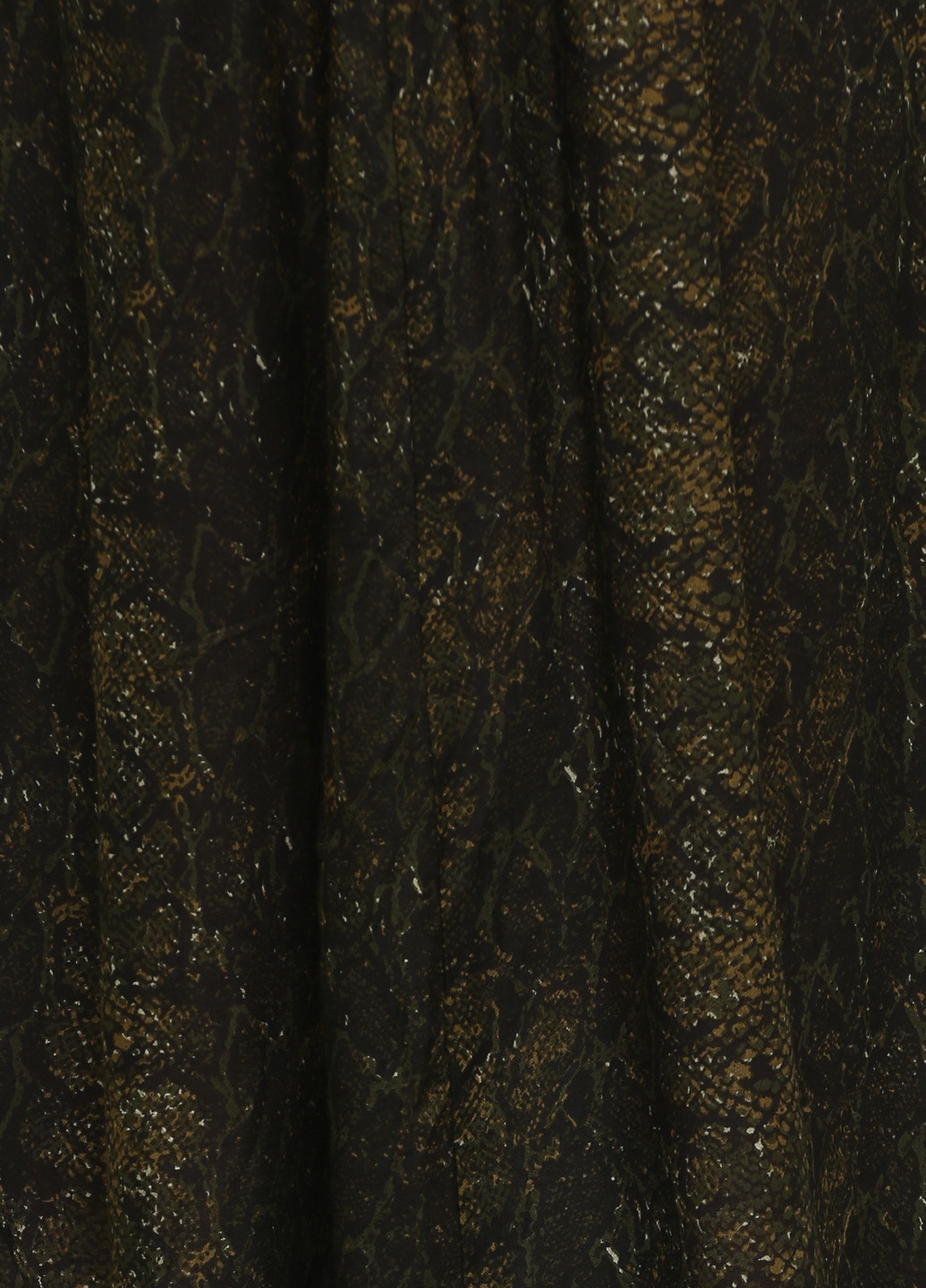 Темно-зеленая кэжуал леопардовая юбка Desires а-силуэта (трапеция)