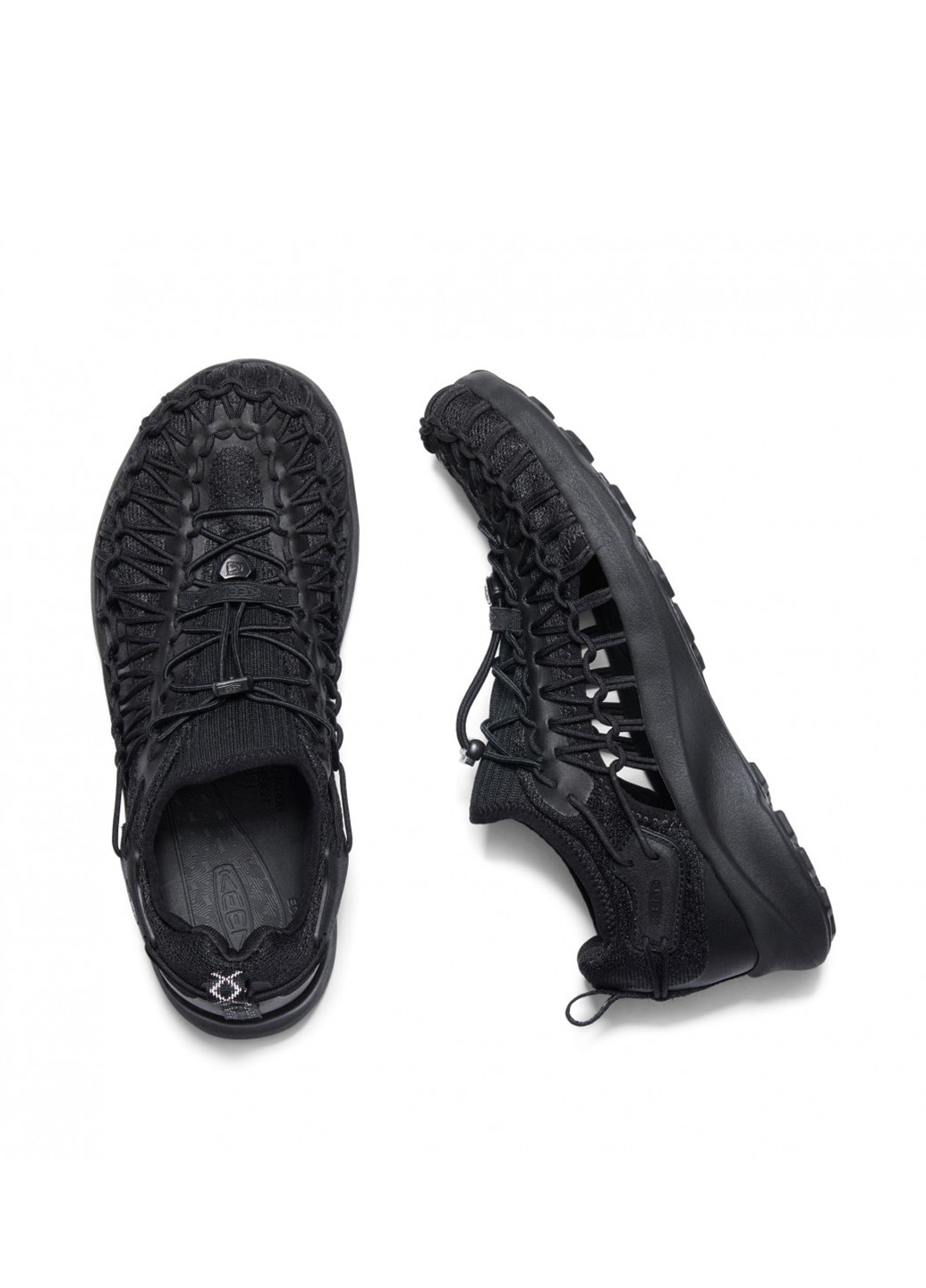 Черные демисезонные кроссовки Keen UNEEK SNK