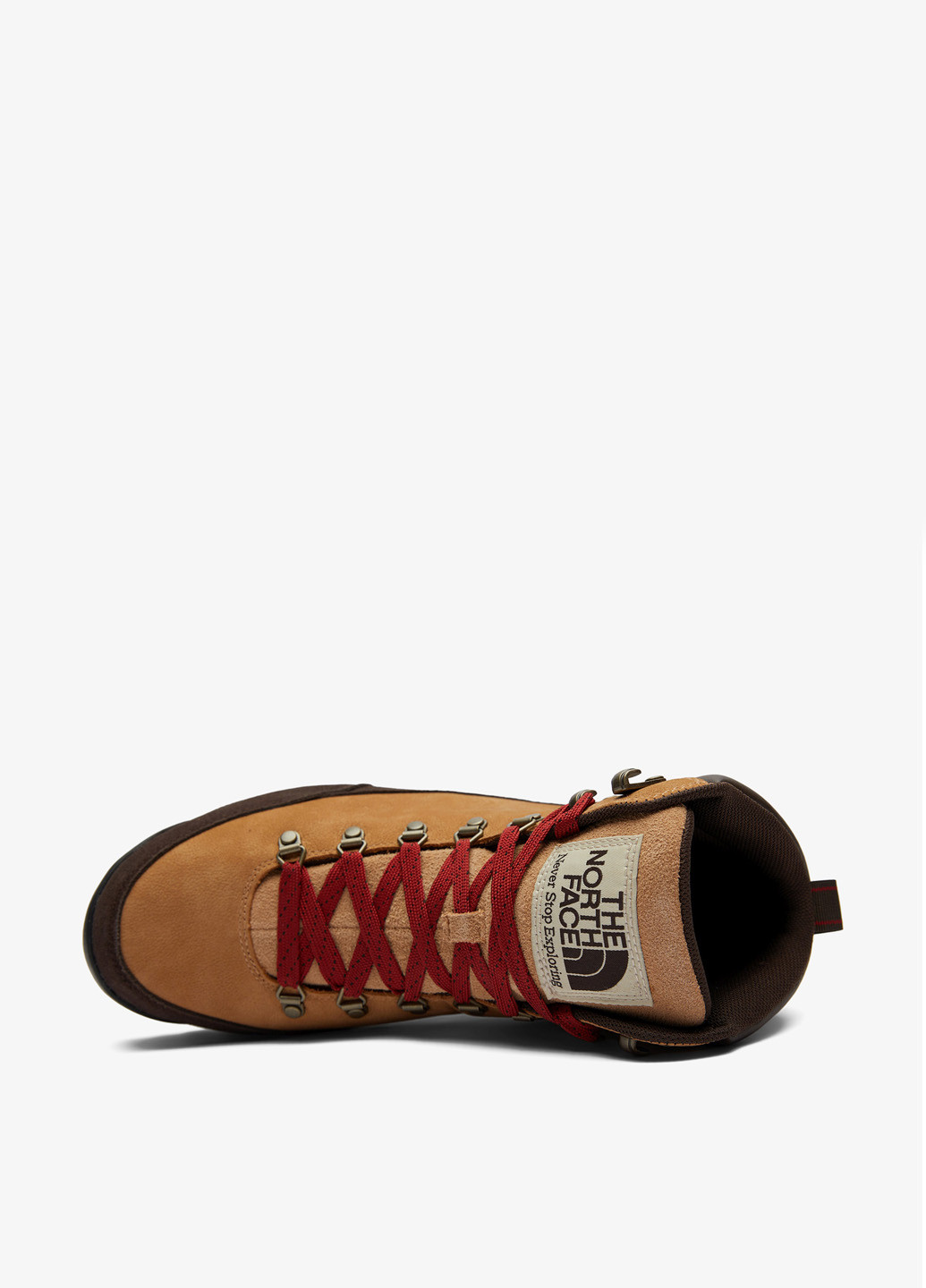 Коричневые осенние ботинки хайкеры The North Face