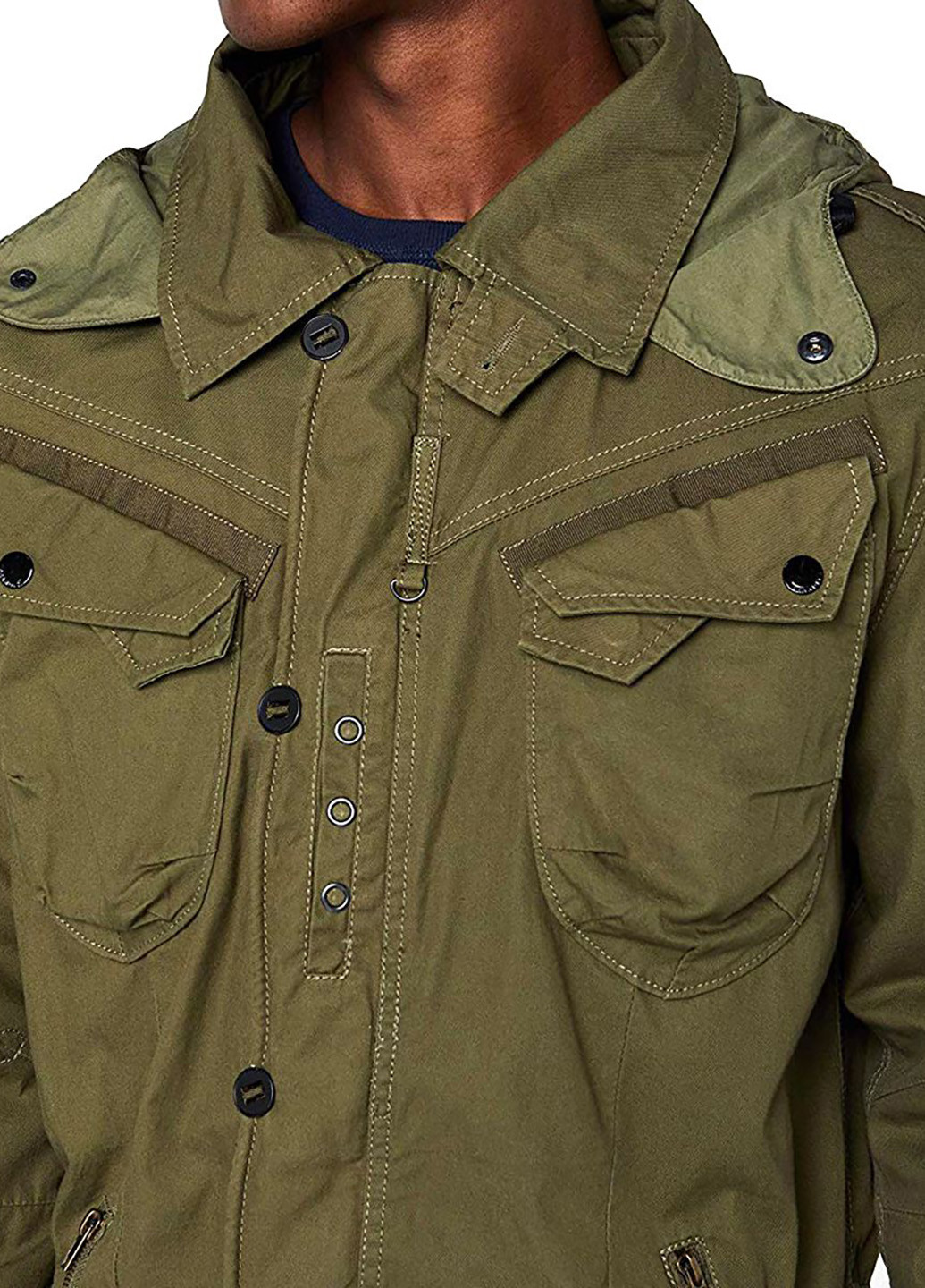 Зеленая демисезонная куртка Brandit Byron Outdoorjacket