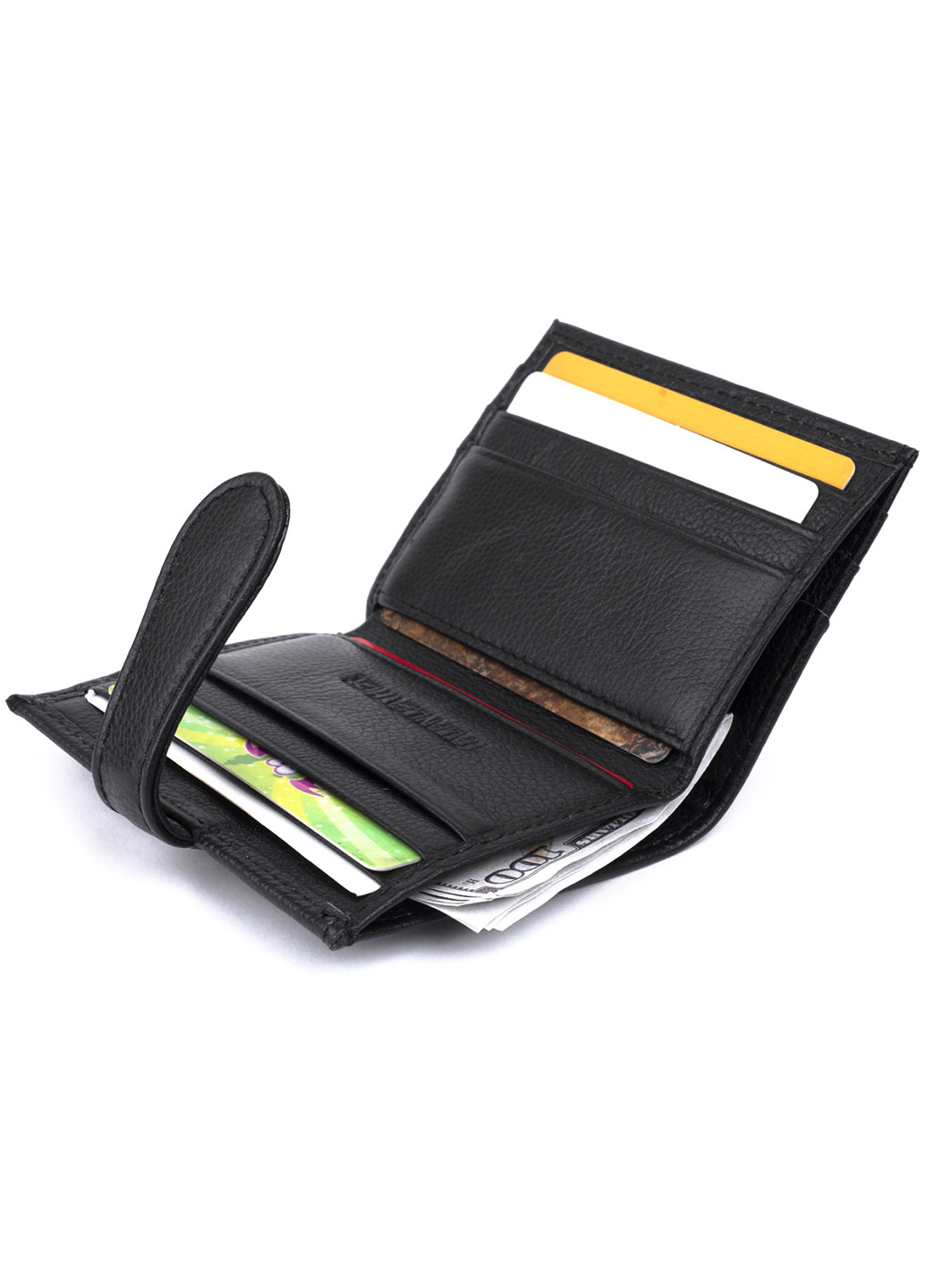 Жіночий шкіряний гаманець-візитниця 10х8,3х1,5 см st leather (252130370)