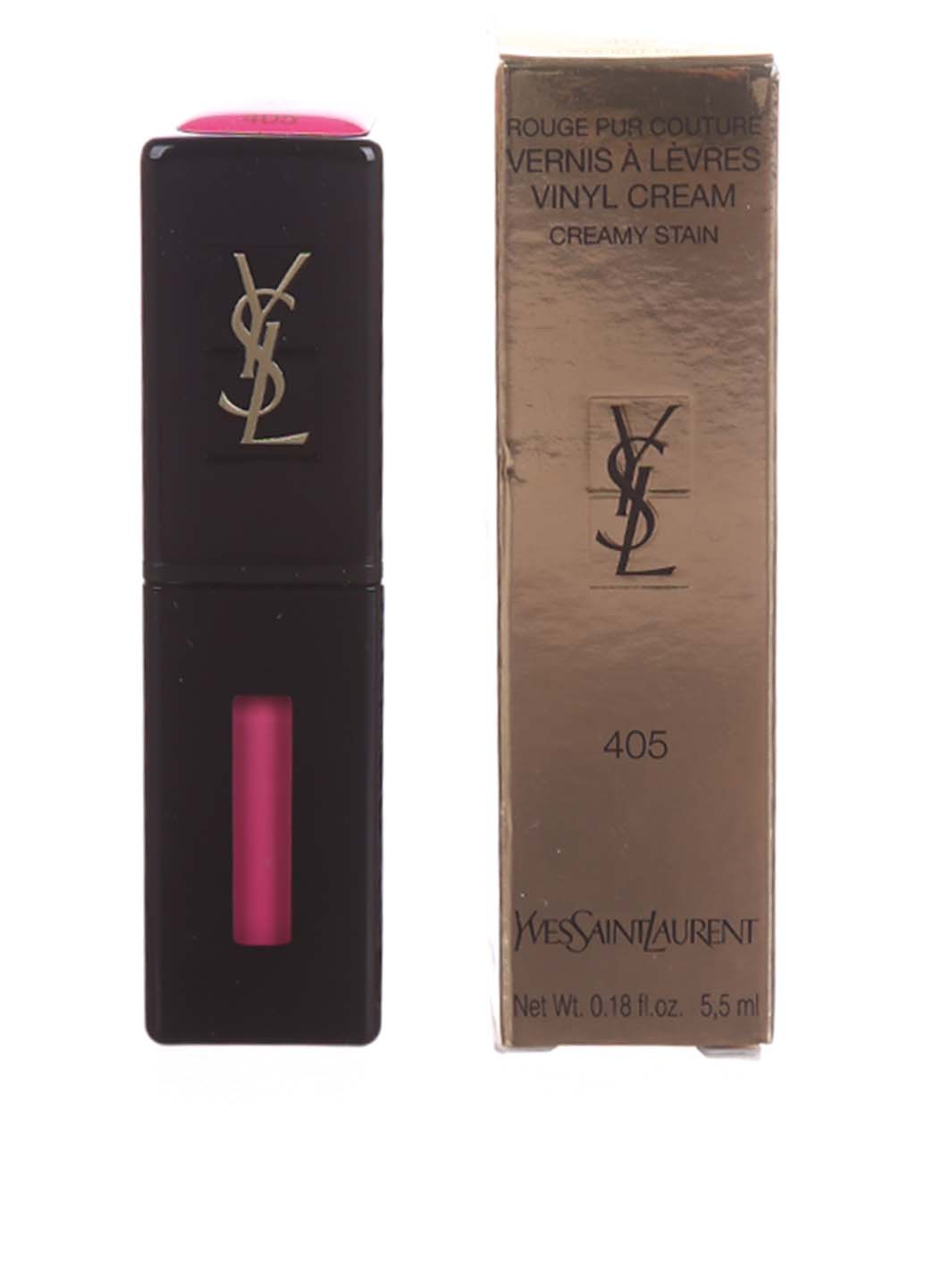 Блеск для губ ROUGE PUR COUTURE VINYL CREAM №405, 5,5 мл Yves Saint Laurent (22274841)