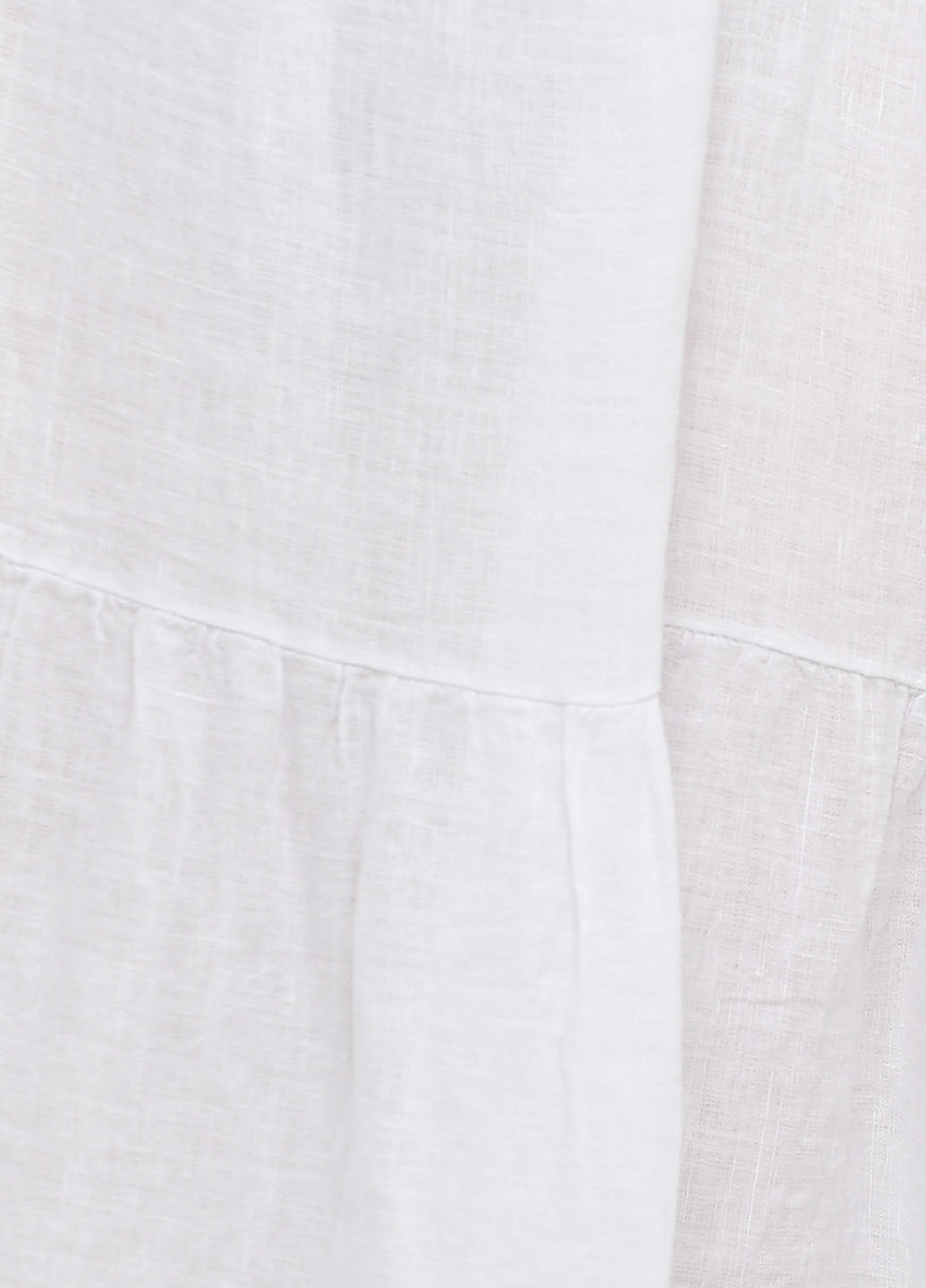 Белое кэжуал платье клеш Made in Italy однотонное