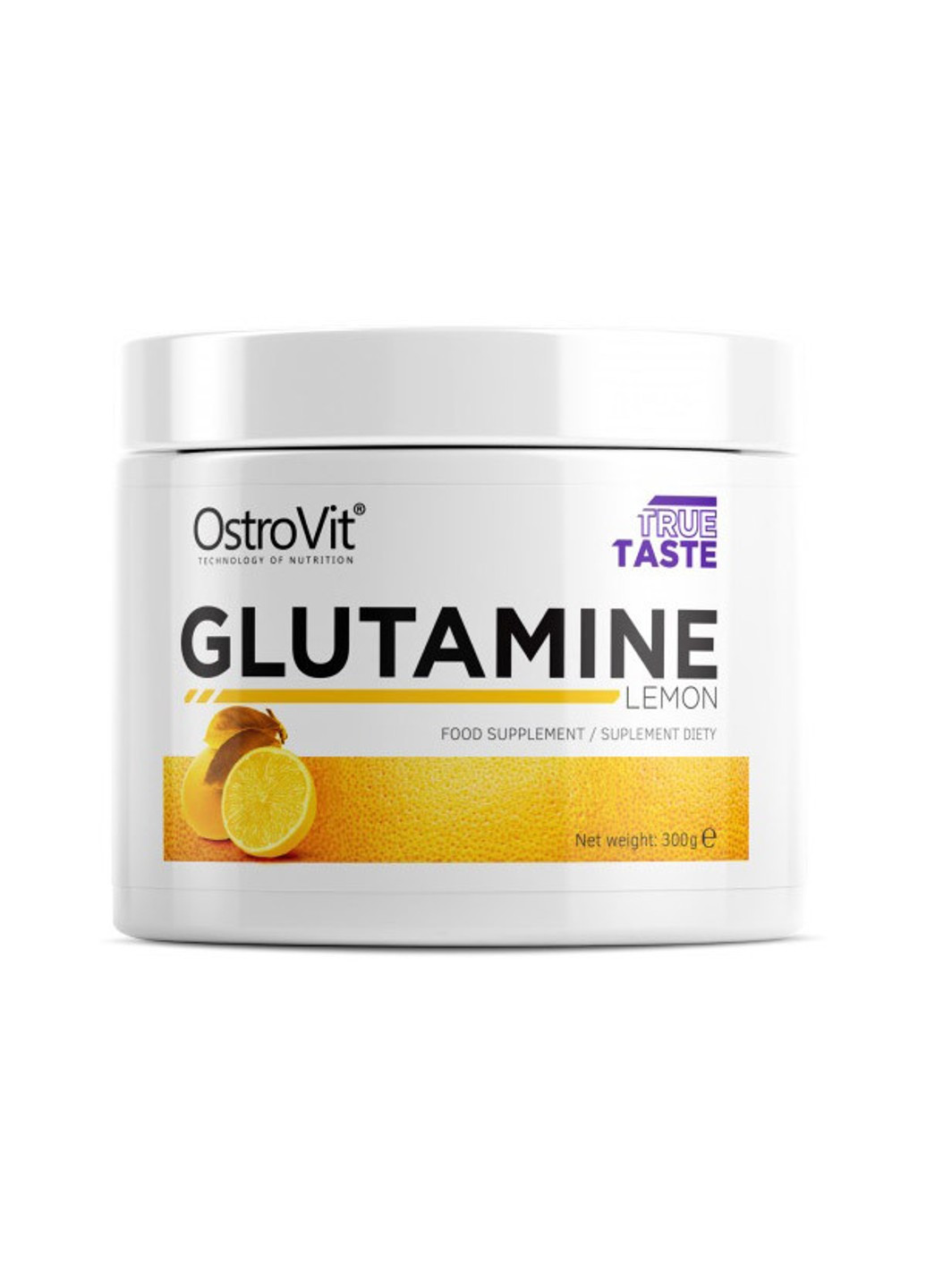 Глютамин Glutamine (300 г) островит lemon Ostrovit (255363556)