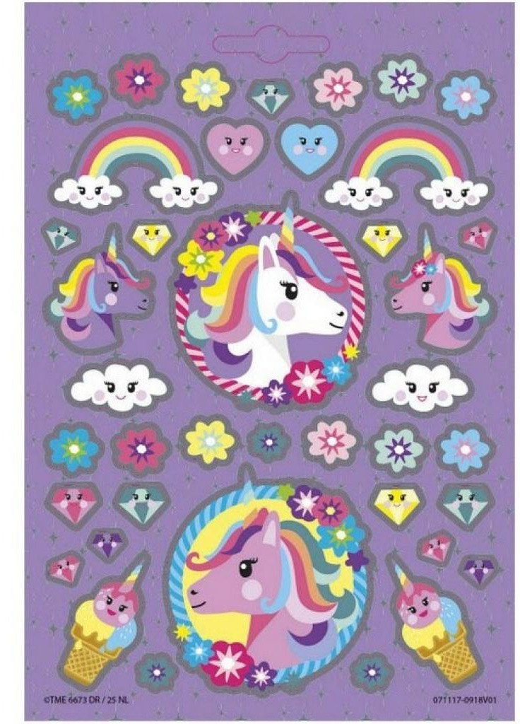 Набір для творчості Єдиноріг 400 стікерів (71117) Totum (202374432)