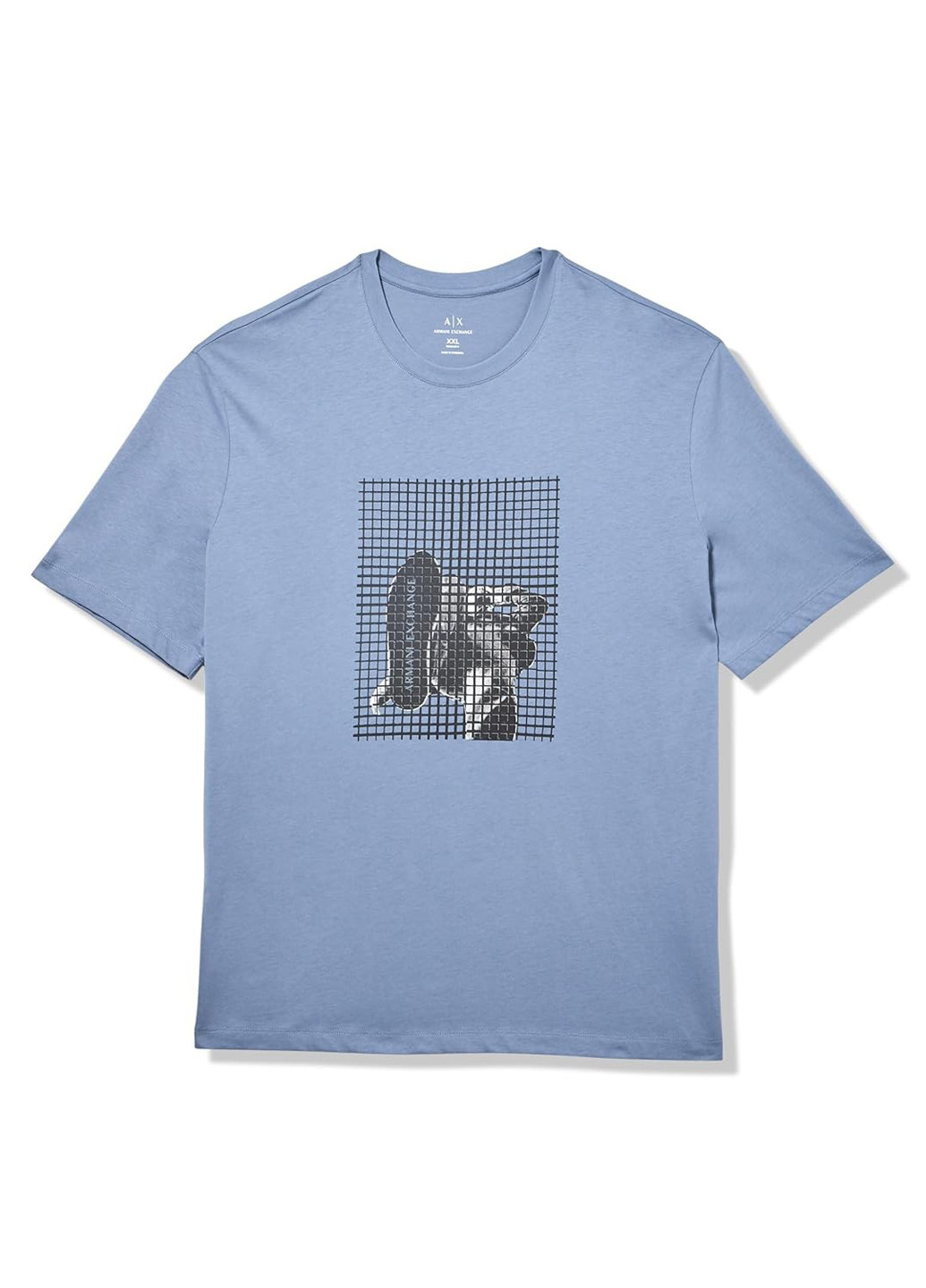 Синя футболка Armani Exchange