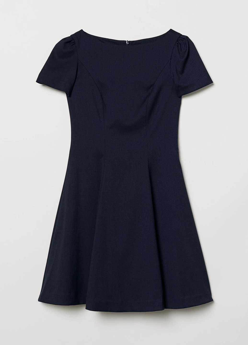 Темно-синя кежуал сукня кльош H&M з геометричним візерунком