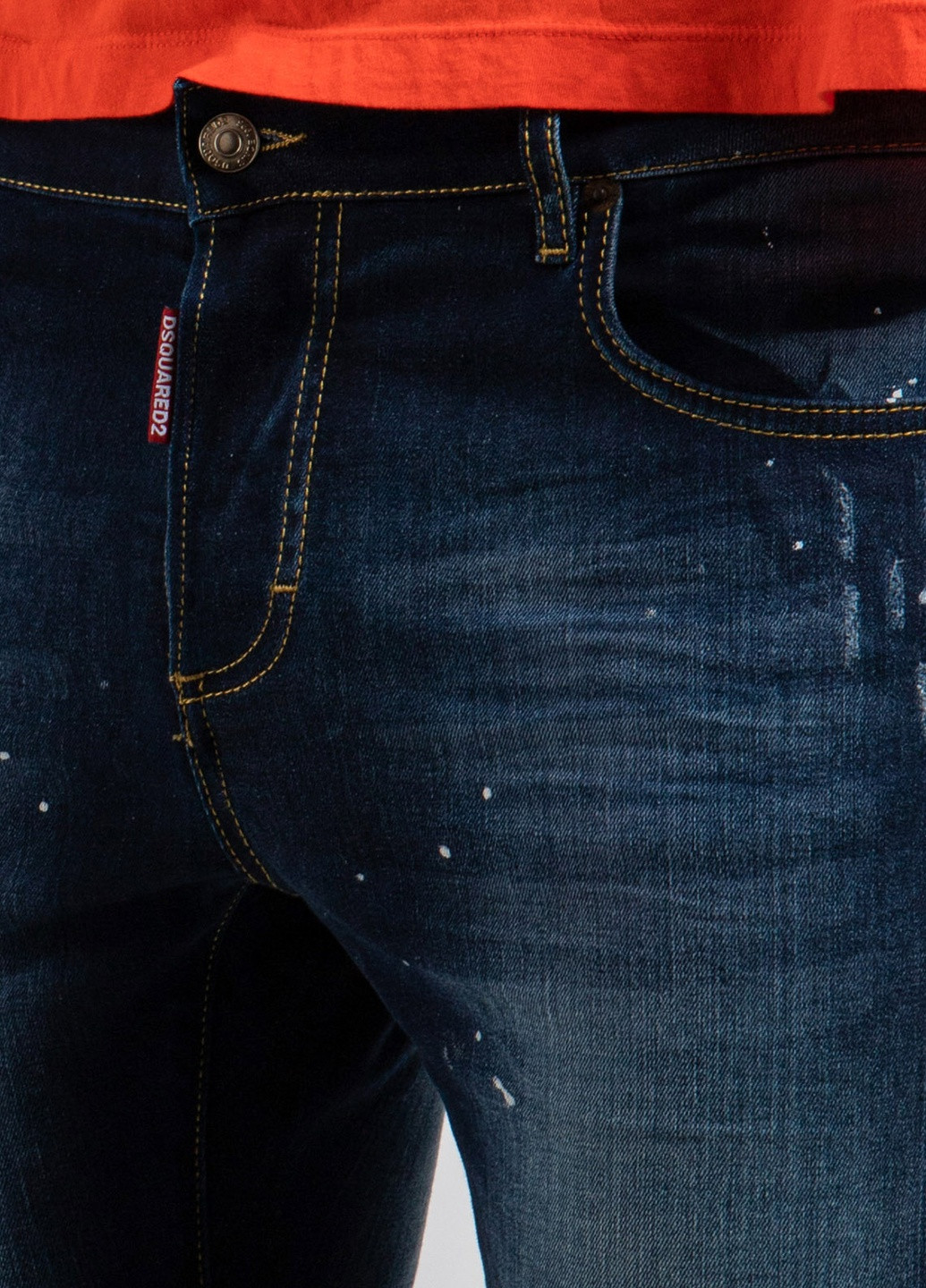 Темно-сині джинси Slim Fit Dsquared2 (251240654)