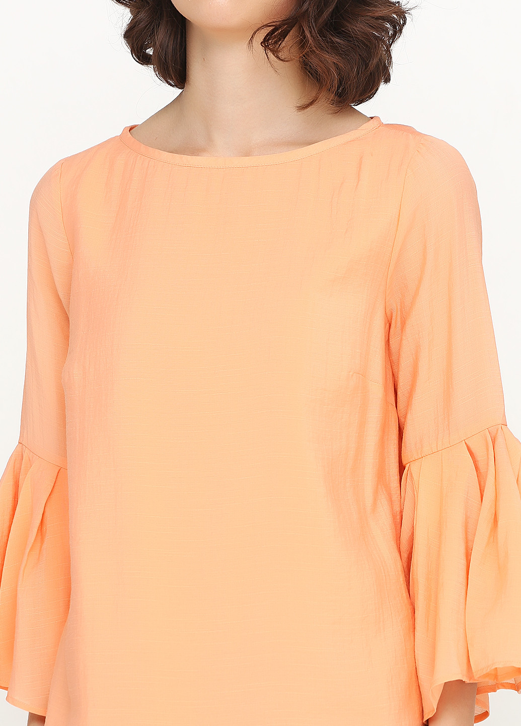 Оранжевая летняя блуза Mint velvet