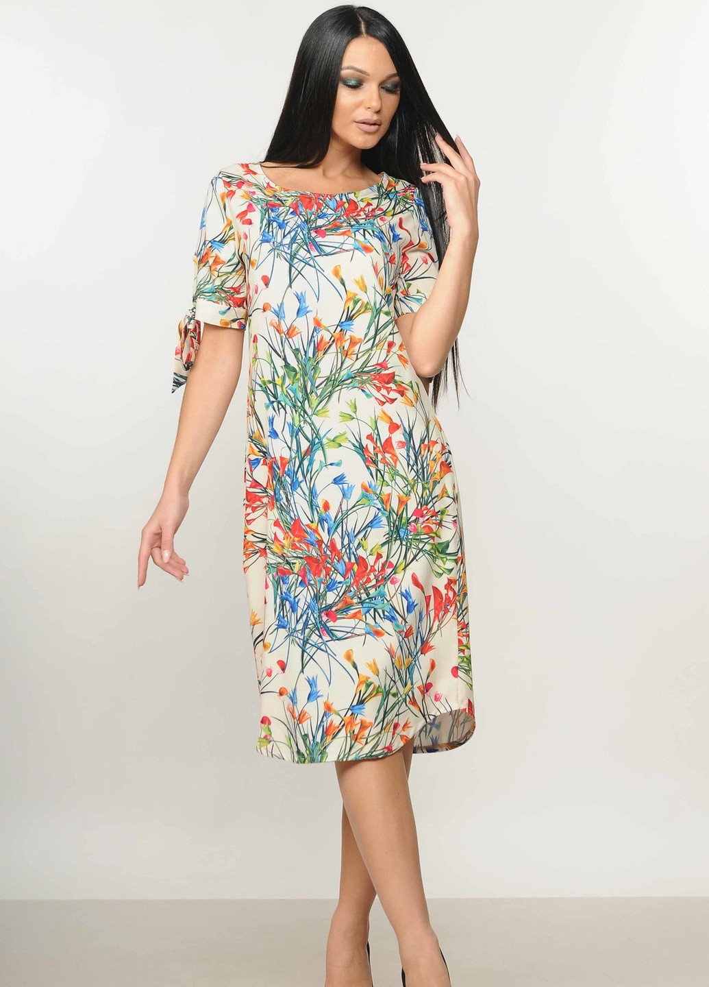 Айворі кежуал футболка рі марі феліче пл 10.2-50 / 18 ваніль Ри Мари однотонна