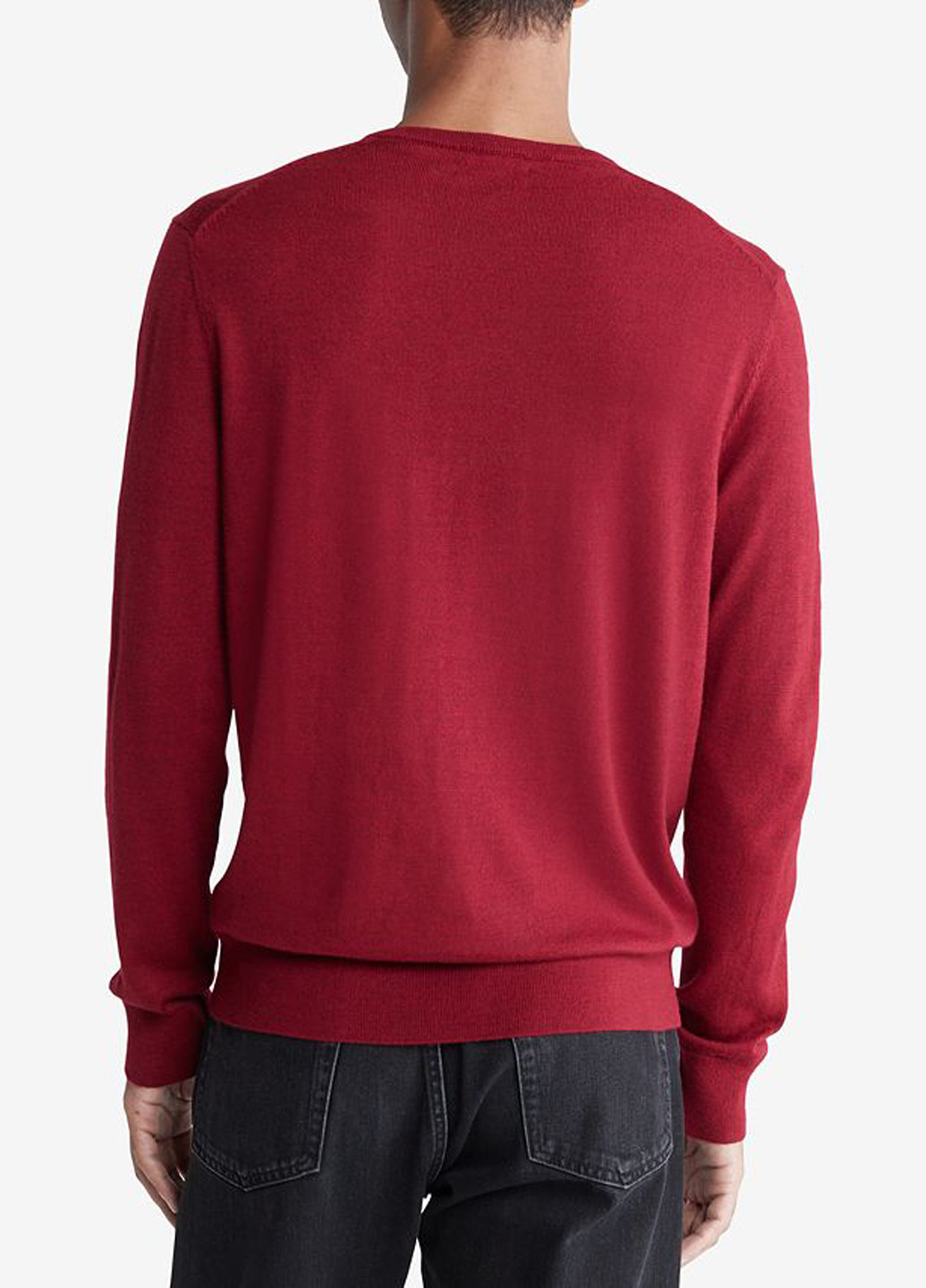 Бордовий демісезонний пуловер пуловер Calvin Klein