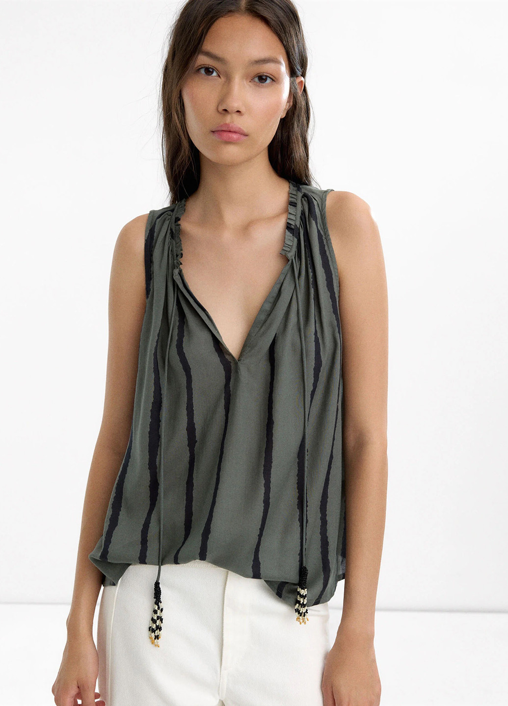 Графитовая блуза Parfois