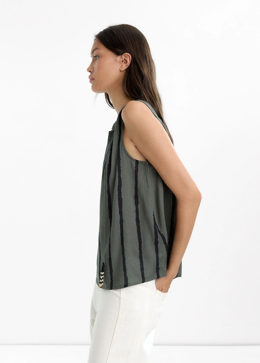 Графитовая блуза Parfois