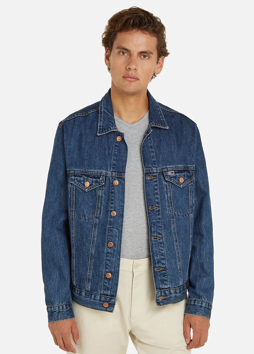 Синя демісезонна куртка Tommy Jeans