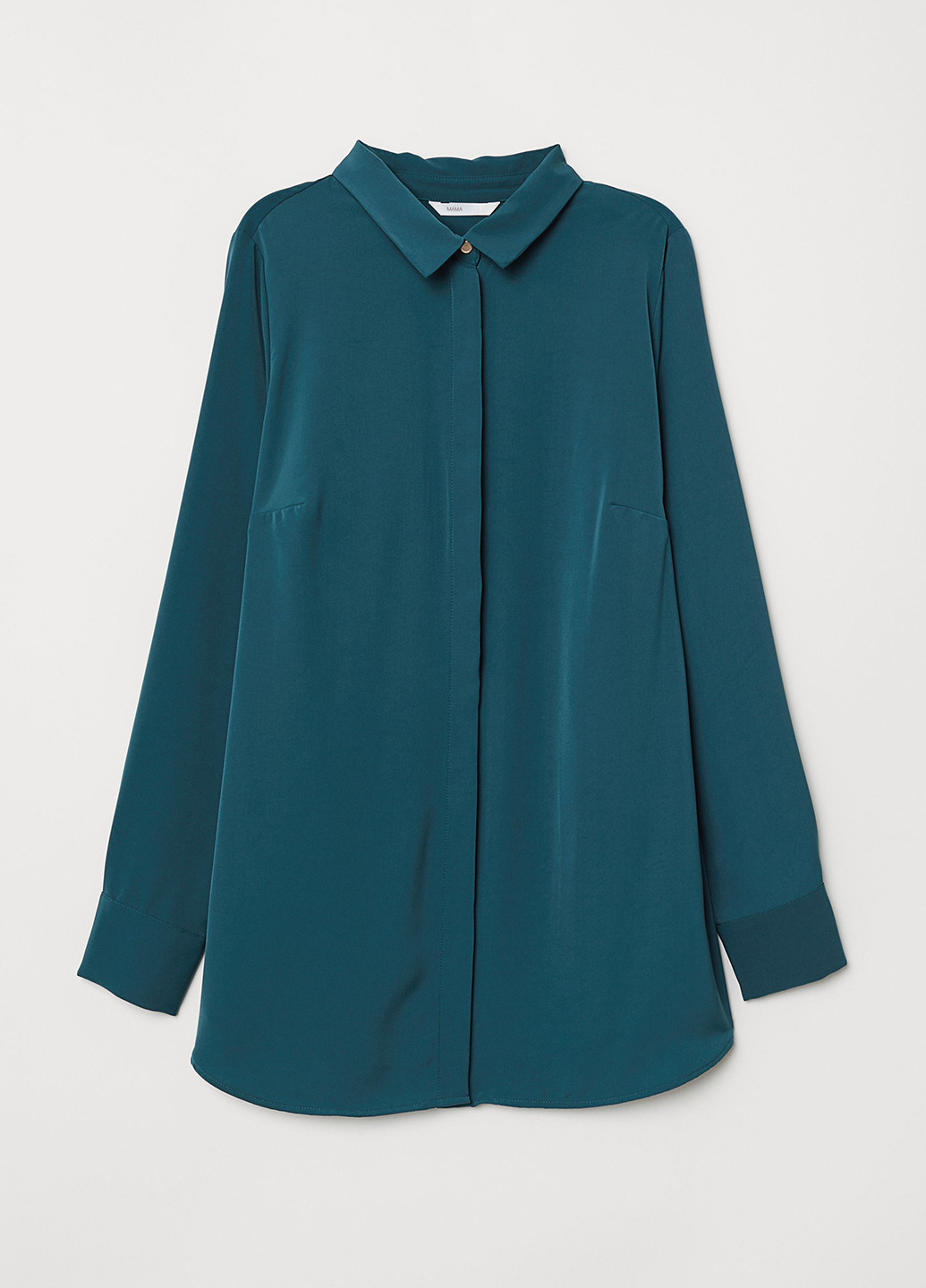Темно-зелена демісезонна блуза для вагітних H&M