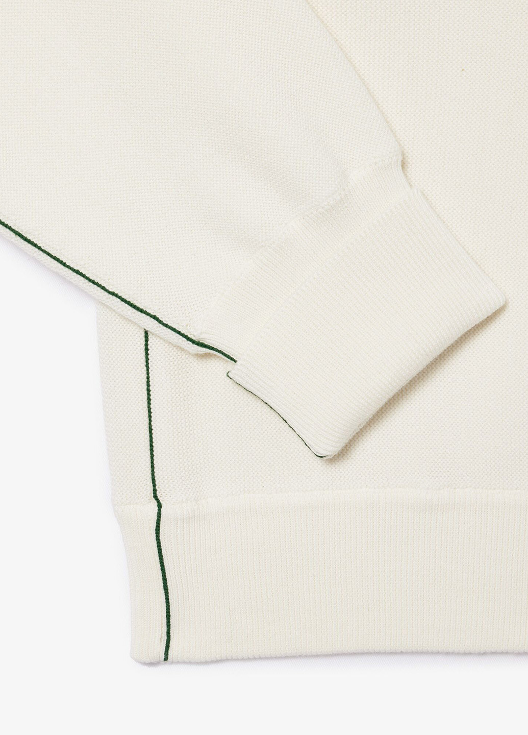 Белый демисезонный кардиган Lacoste