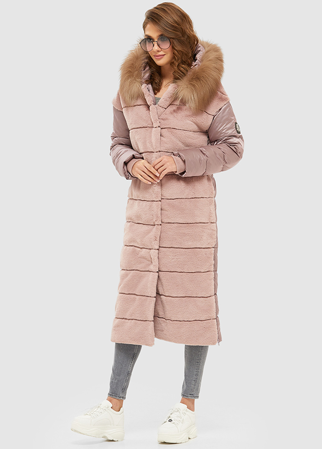 Рожева зимня куртка MN