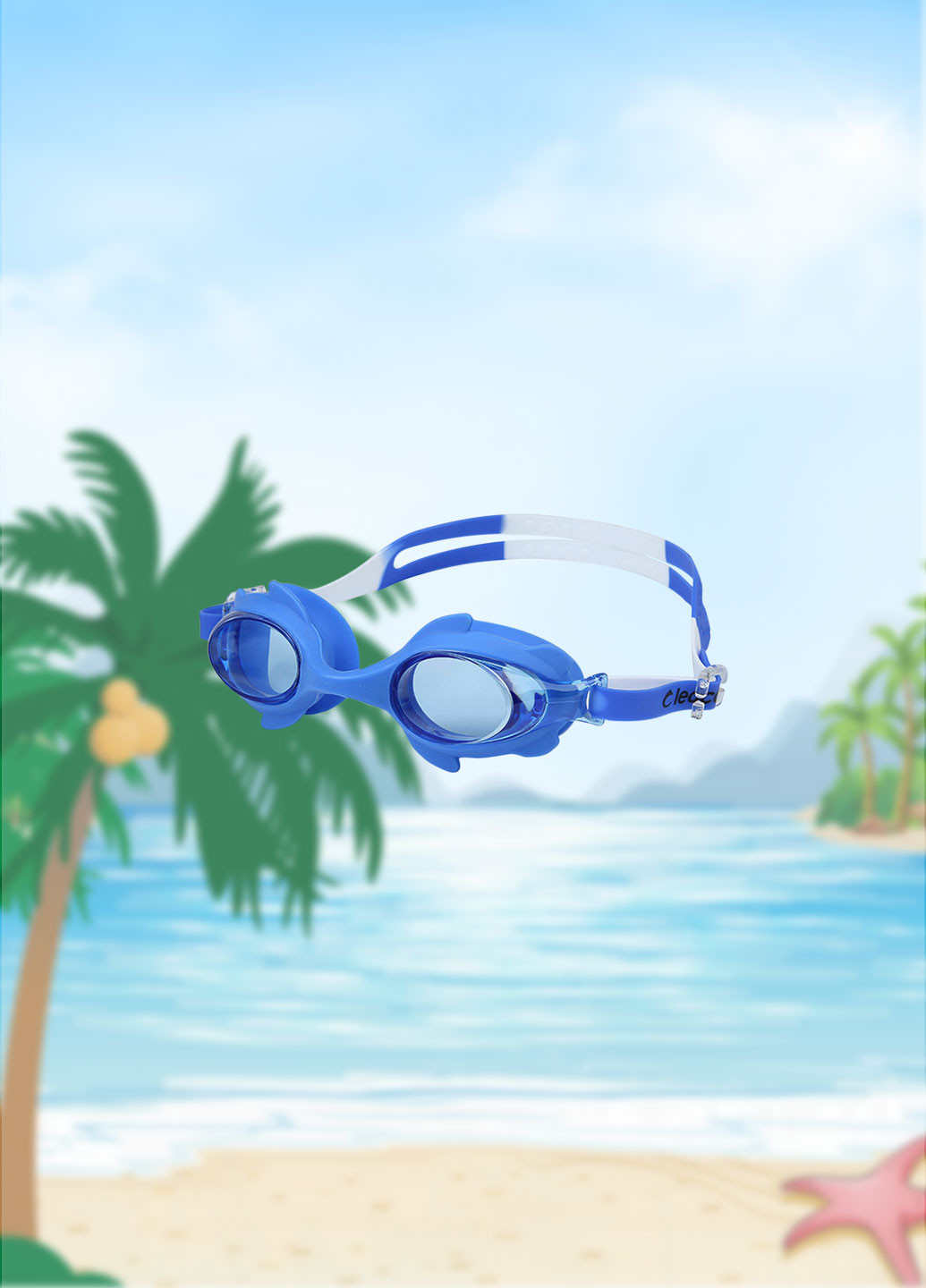 Очки для плавания детские, универсальные с Anti-туманным Покрытием, Leacco No Brand (251444862)