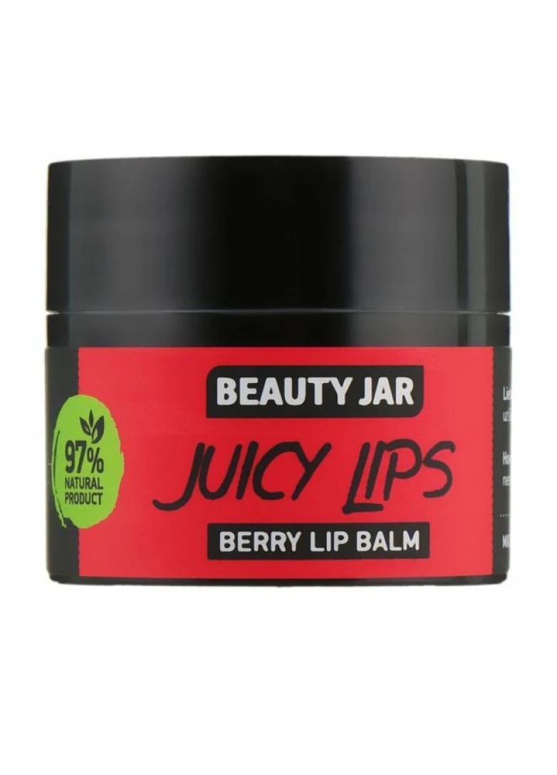 Ягідний бальзам для губ Juicy Lips 15 мл Beauty Jar 4751030831725 (249979481)
