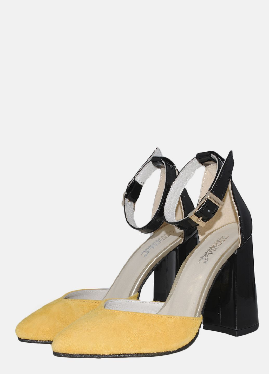 Туфлі R1882-91 Жовтий-Чорний Crisma (196255349)