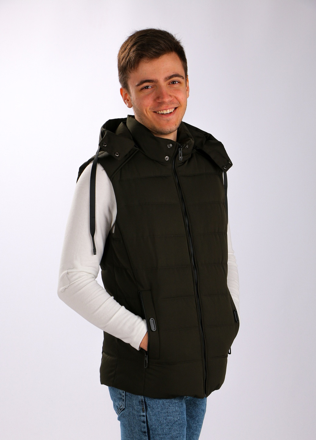 Жилет 19006 7XL Хакі (2000904040247) Handigefenc (224879641)