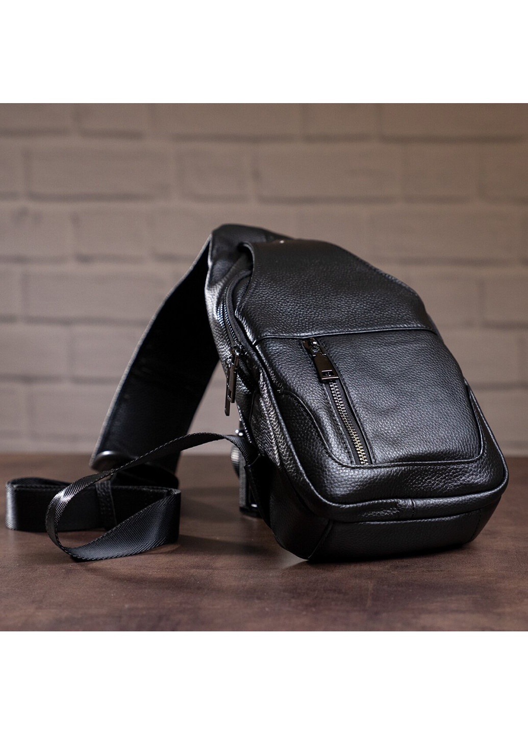 Чоловіча шкіряна сумка 17х33,5х7 см Vintage (229460641)